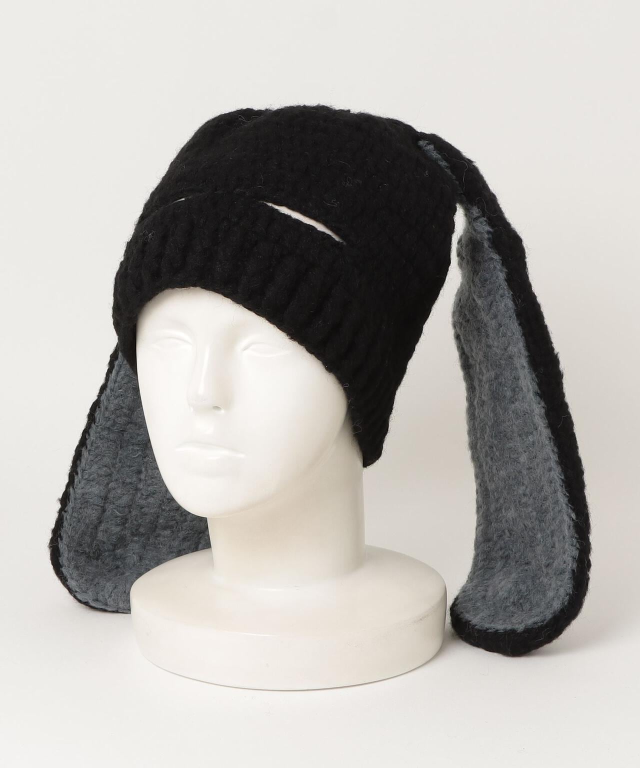 macmahon knitting mills ベア　ビーニー MacMahon Knitting Mills Knit Beanie-Rabbit | BEAVER