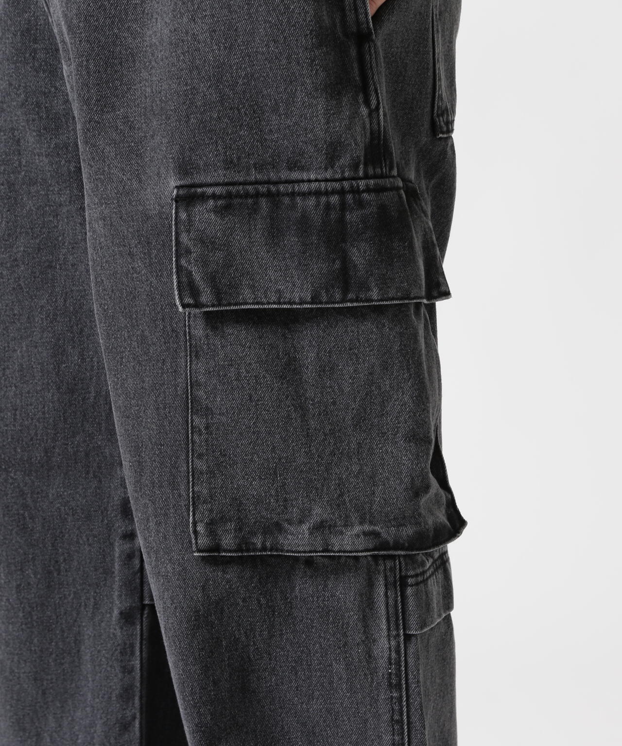 B omnivore/ビーオムニボー　DENIM CARGO PANTS