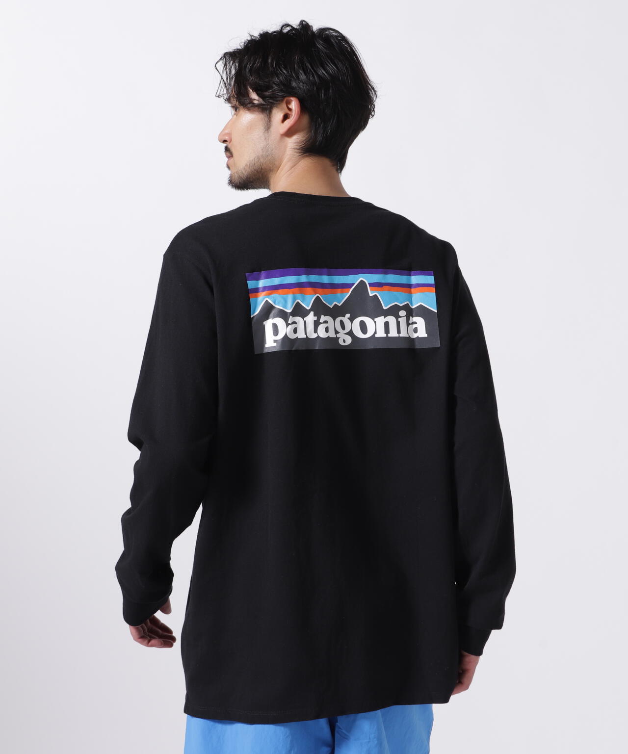 Patagonia/パタゴニア メンズ・ロングスリーブ・P-6ロゴ・レスポンシビ 
