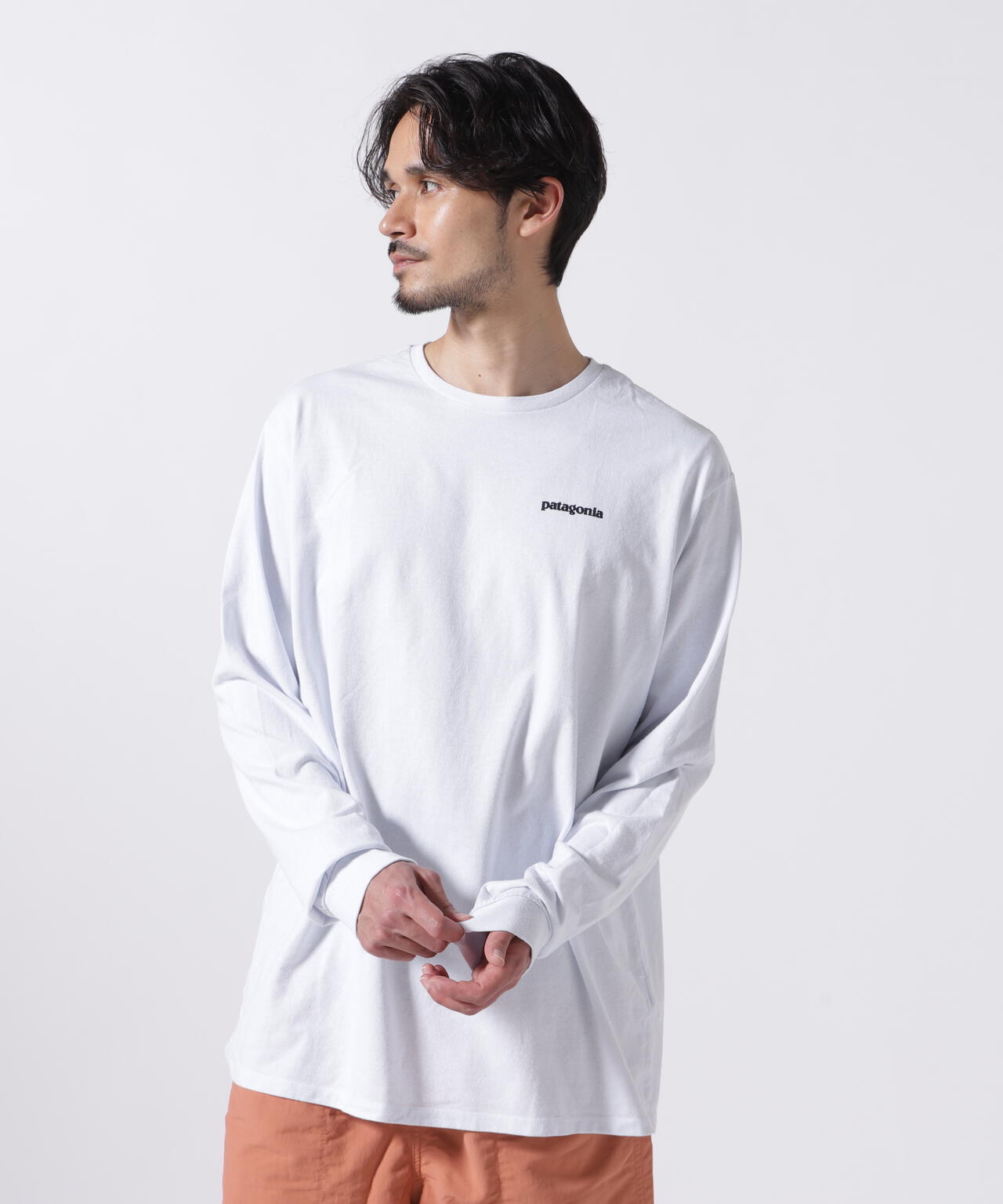 Patagonia/パタゴニア メンズ・ロングスリーブ・P-6ロゴ・レスポンシビ