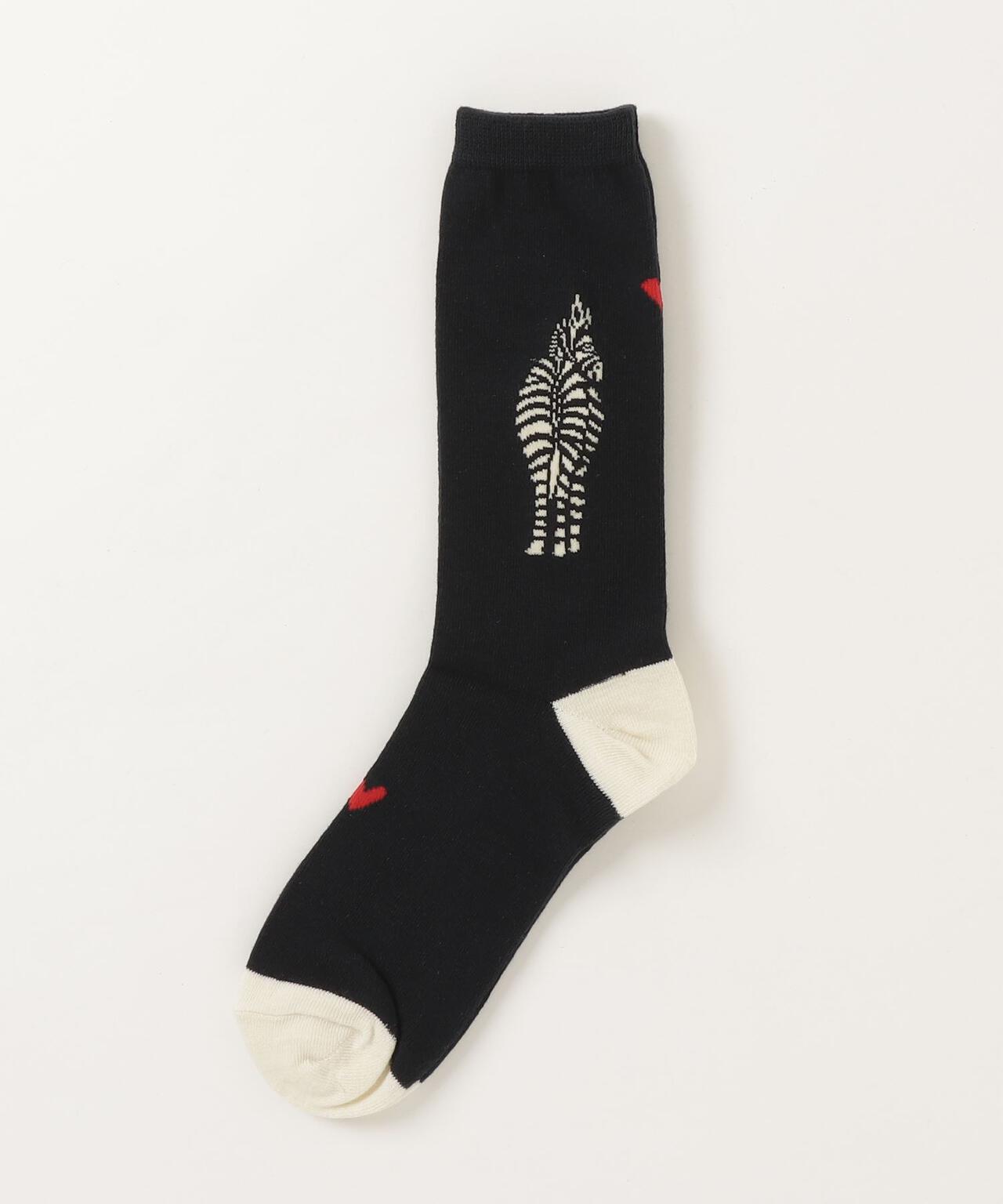 BOHEMIANS / ボヘミアンズ LOVE ZEBRA SOCKS ソックス　ウィメンズ