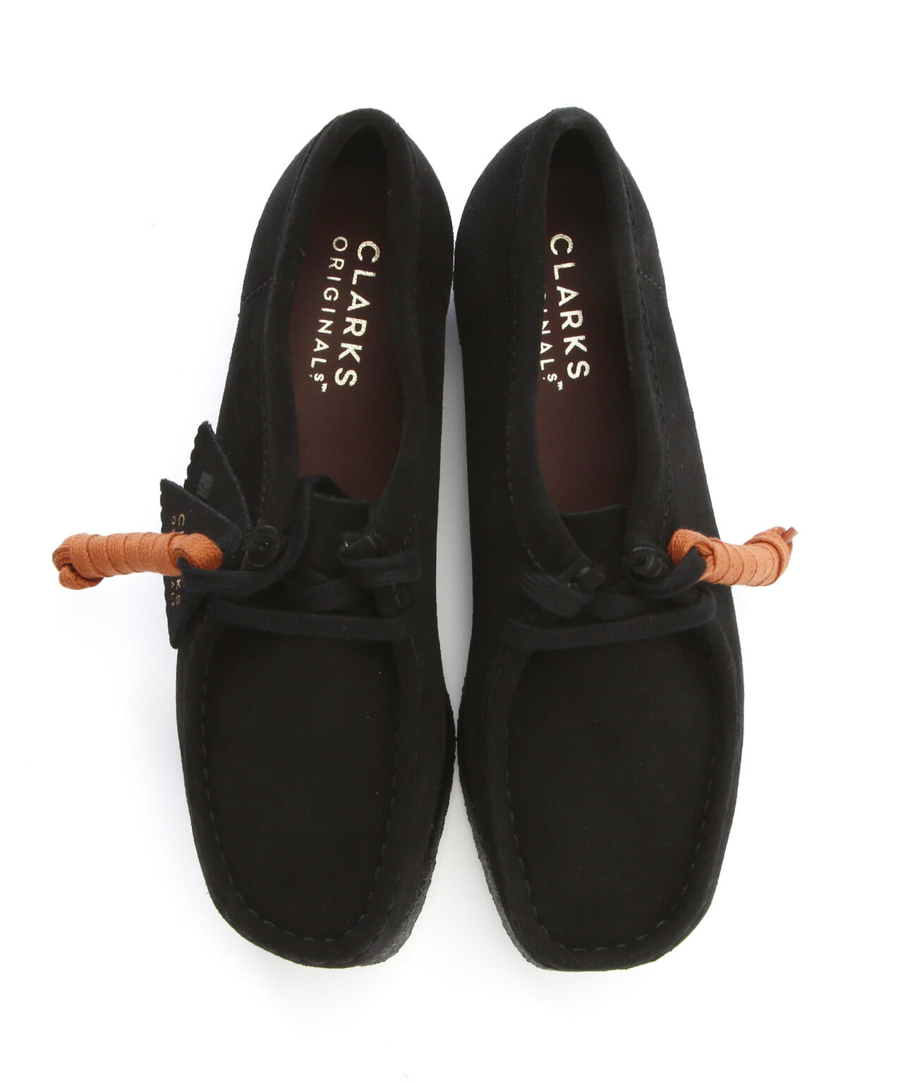 CLARKS/クラークス WALLABEE BLACK SUEDE ワラビー レディース