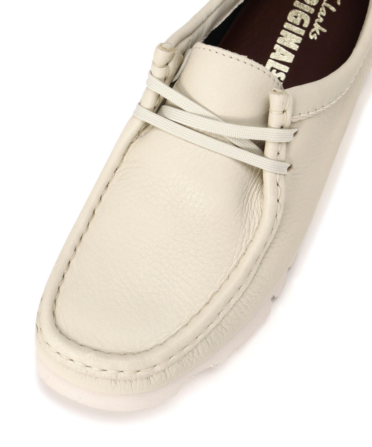 シリアスホワイトCLARKS Originals WALLABY GTX CLARKS/クラークス WALLABEE GTX ワラビーゴアテックス レディース