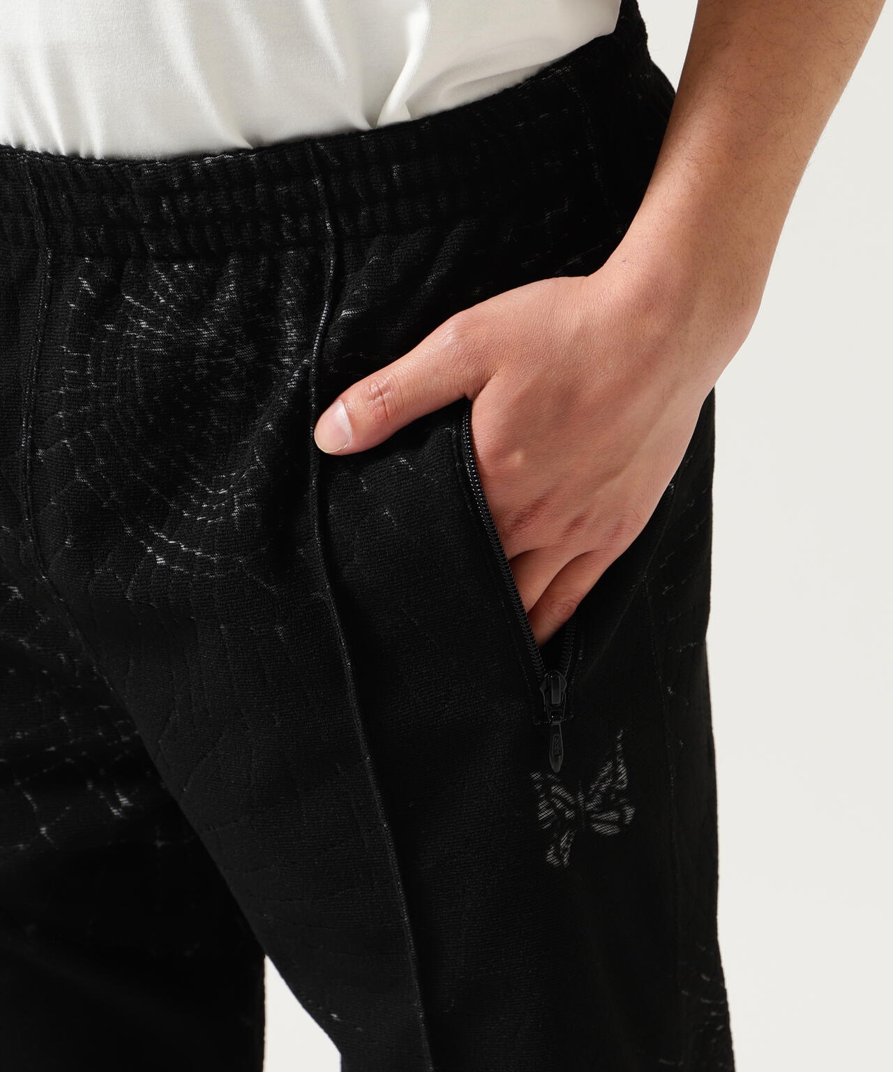 Needles/ニードルズ Track Pant-Pile Jacquard Spider Web | BEAVER