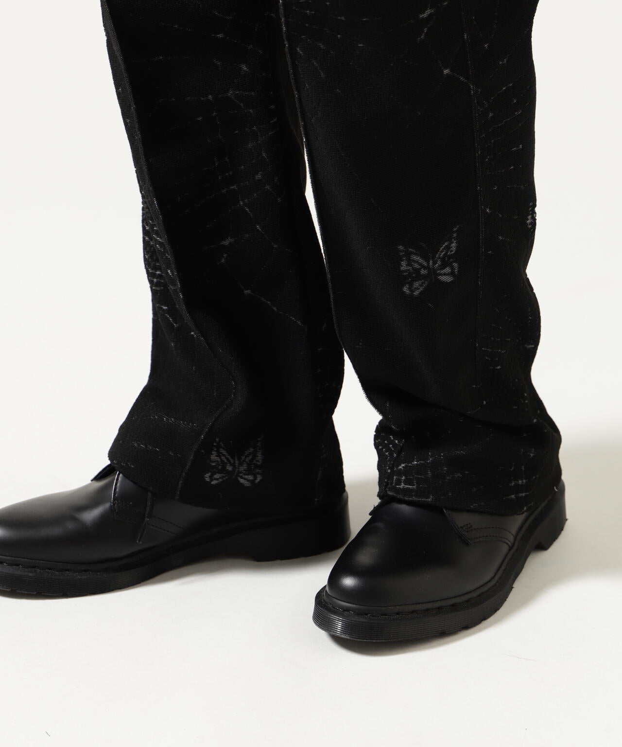 Needles/ニードルズ Track Pant-Pile Jacquard Spider Web | BEAVER