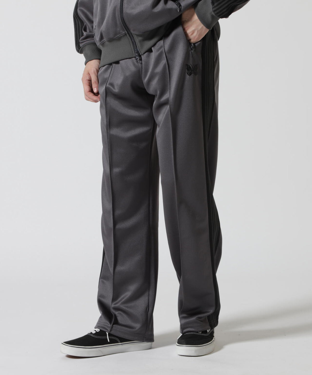 Needles/ニードルズ 別注TRACK PANT - POLY SMOOTH | BEAVER（ビーバー 