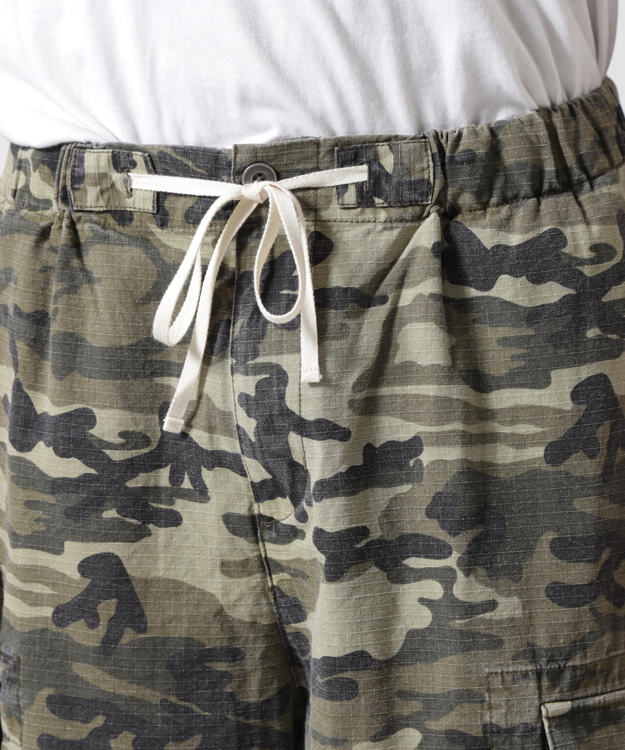 B omnivore/ビーオムニボー RIP STOP CARGO SHORTS リップストップ