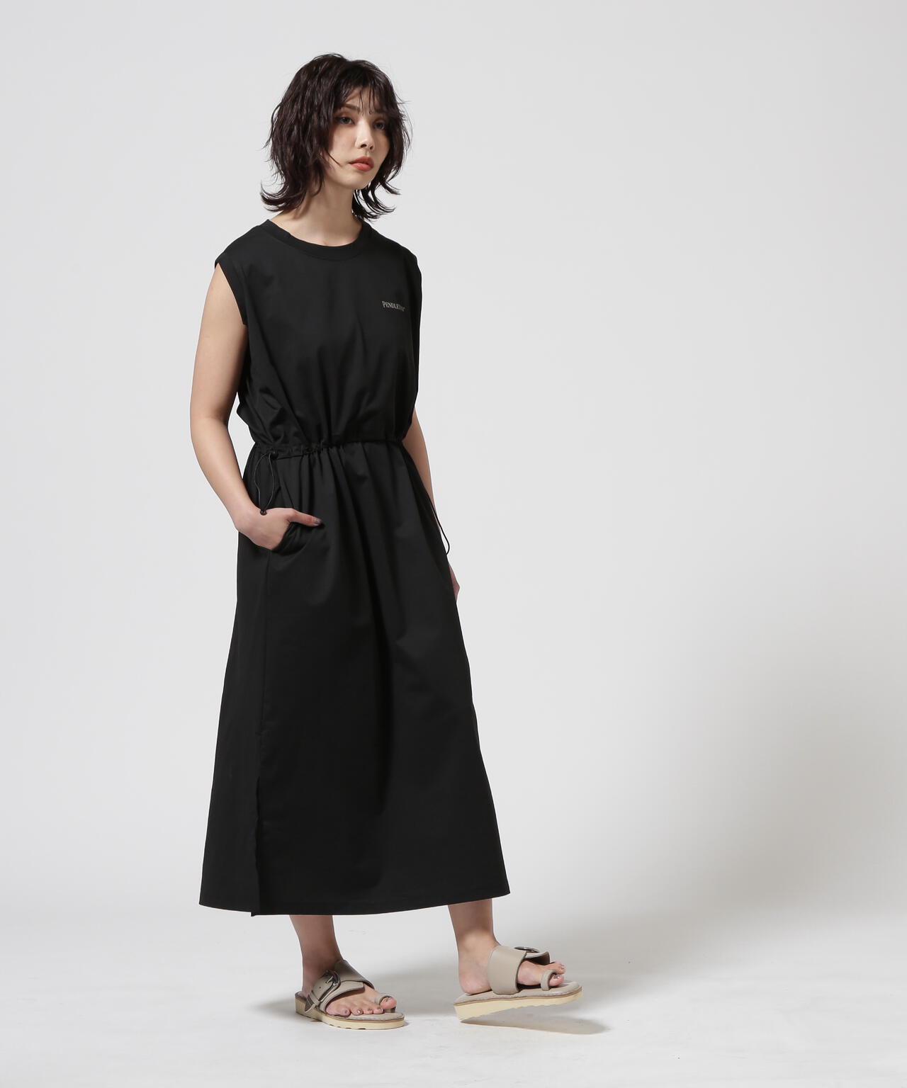 値下げしました！【美品】ペンドルトン✖️オープニングセレモニー カワグチジン PENDLETON/ペンドルトン CALCULO×SOLOTEX JERSEY N/S DRESS | BEAVER