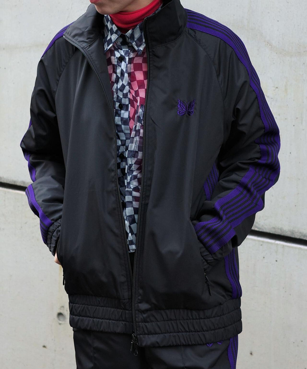 Needles/ニードルズ 別注Nylon Track Jacket | BEAVER（ビーバー 
