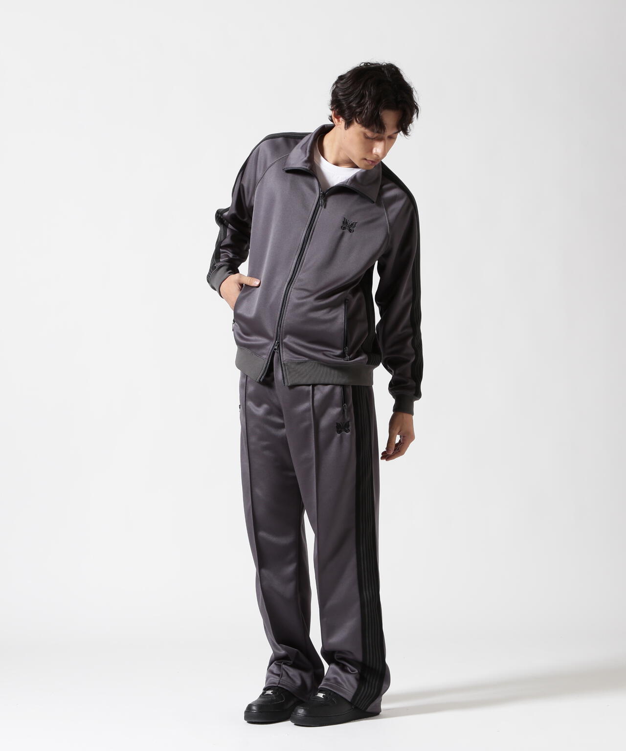 Needles/ニードルズ  別注Track Pant - Poly Smooth