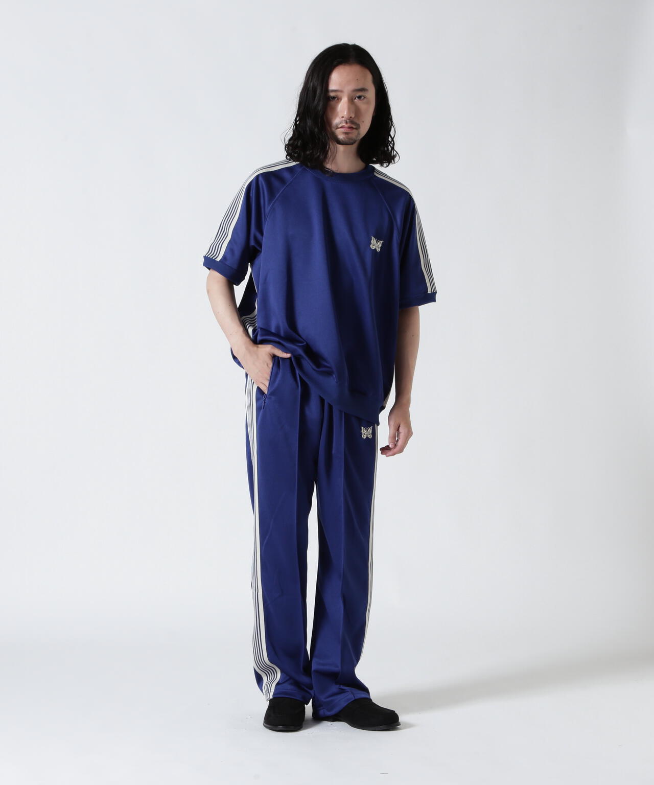 Needles/ニードルズ  別注Track Pant - Poly Smooth