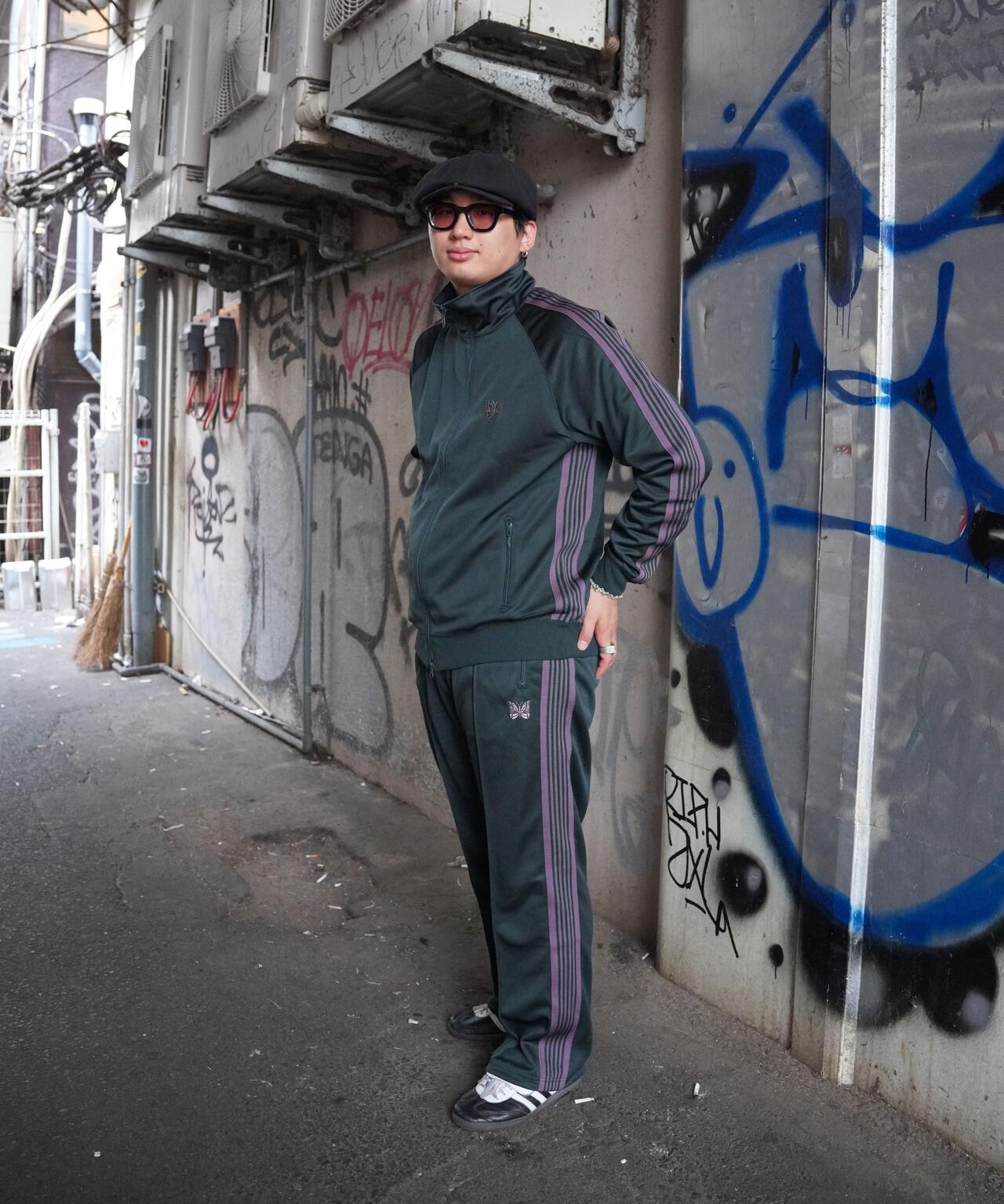 Needles/ニードルズ　Track Pant - Poly Smooth