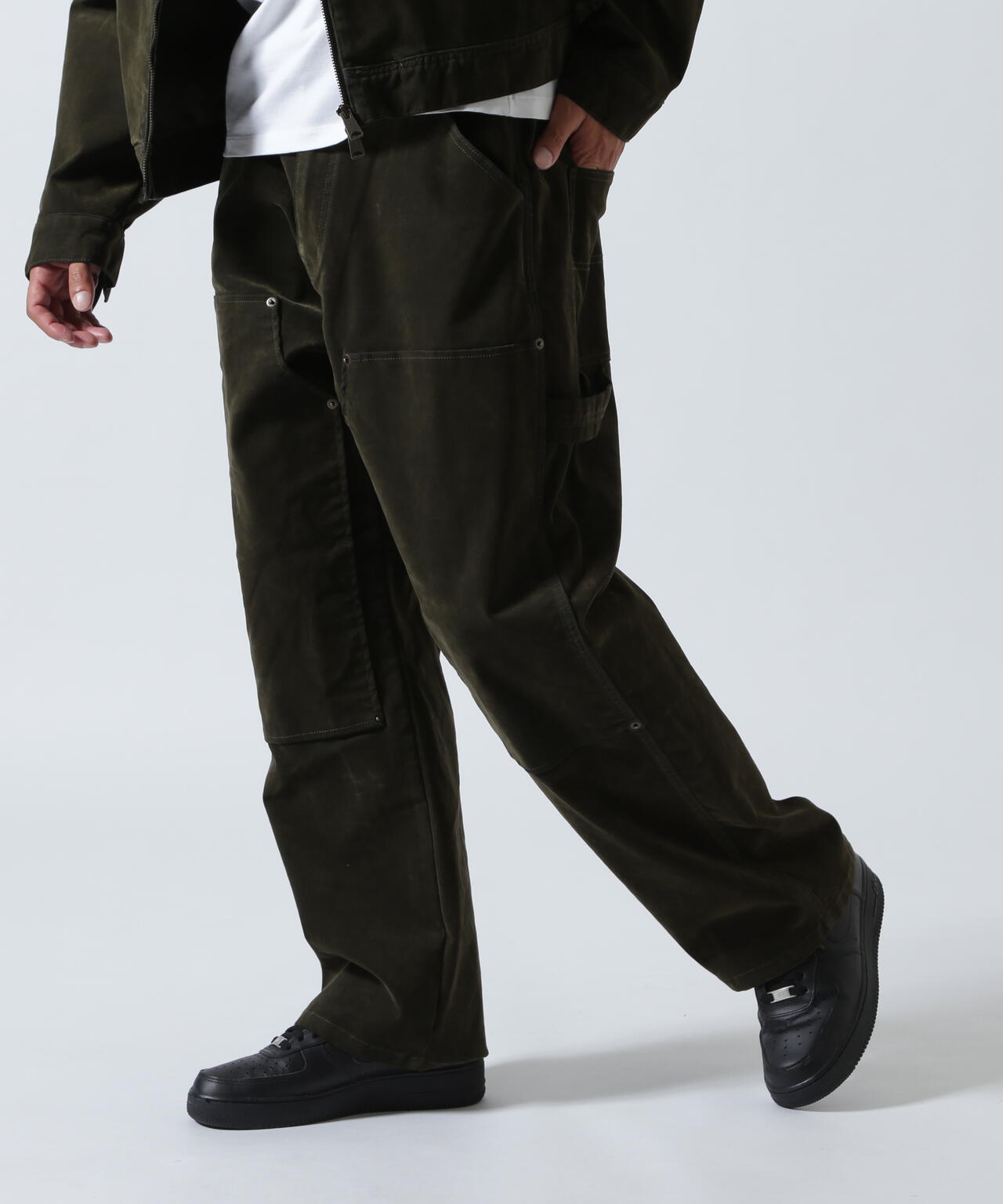 B omnivore/ビーオムニボー  FLOCKY DENIM PANT フロッキーデニムパンツ