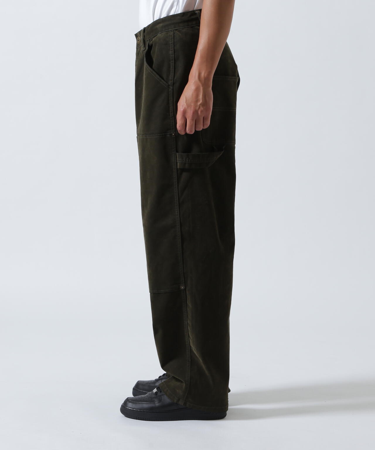 B omnivore/ビーオムニボー  FLOCKY DENIM PANT フロッキーデニムパンツ