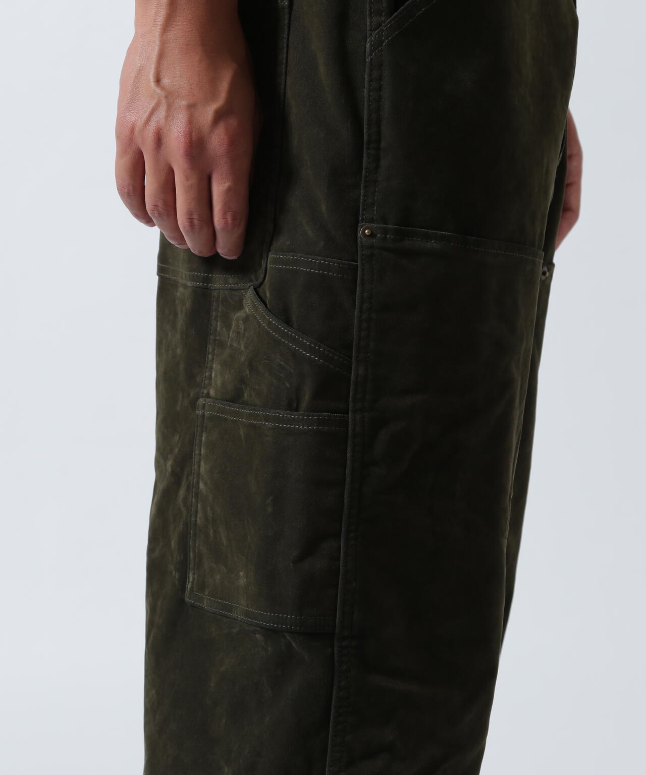 B omnivore/ビーオムニボー  FLOCKY DENIM PANT フロッキーデニムパンツ