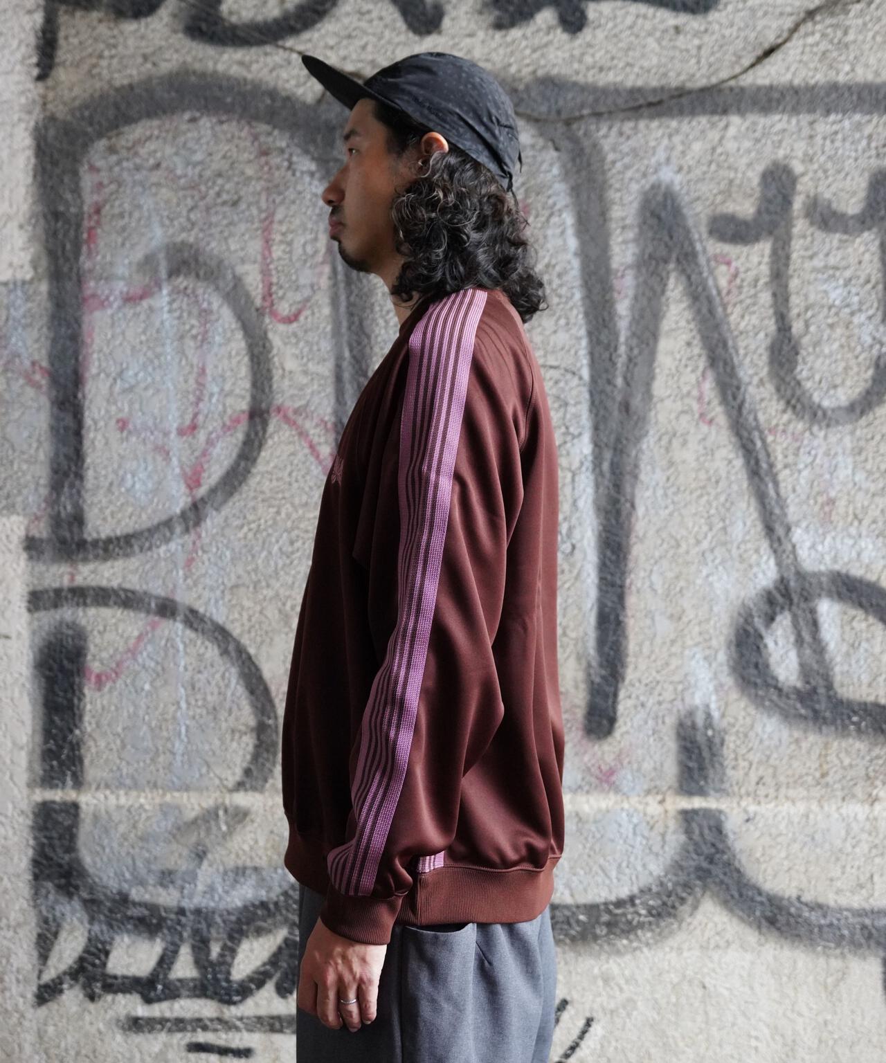 Needles/ニードルズ  Track Crew Neck Shirt - Poly Smooth