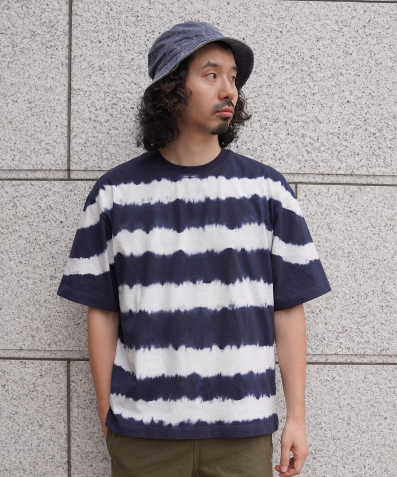 B omnivore/ビーオムニボー  tiedye T-shirt