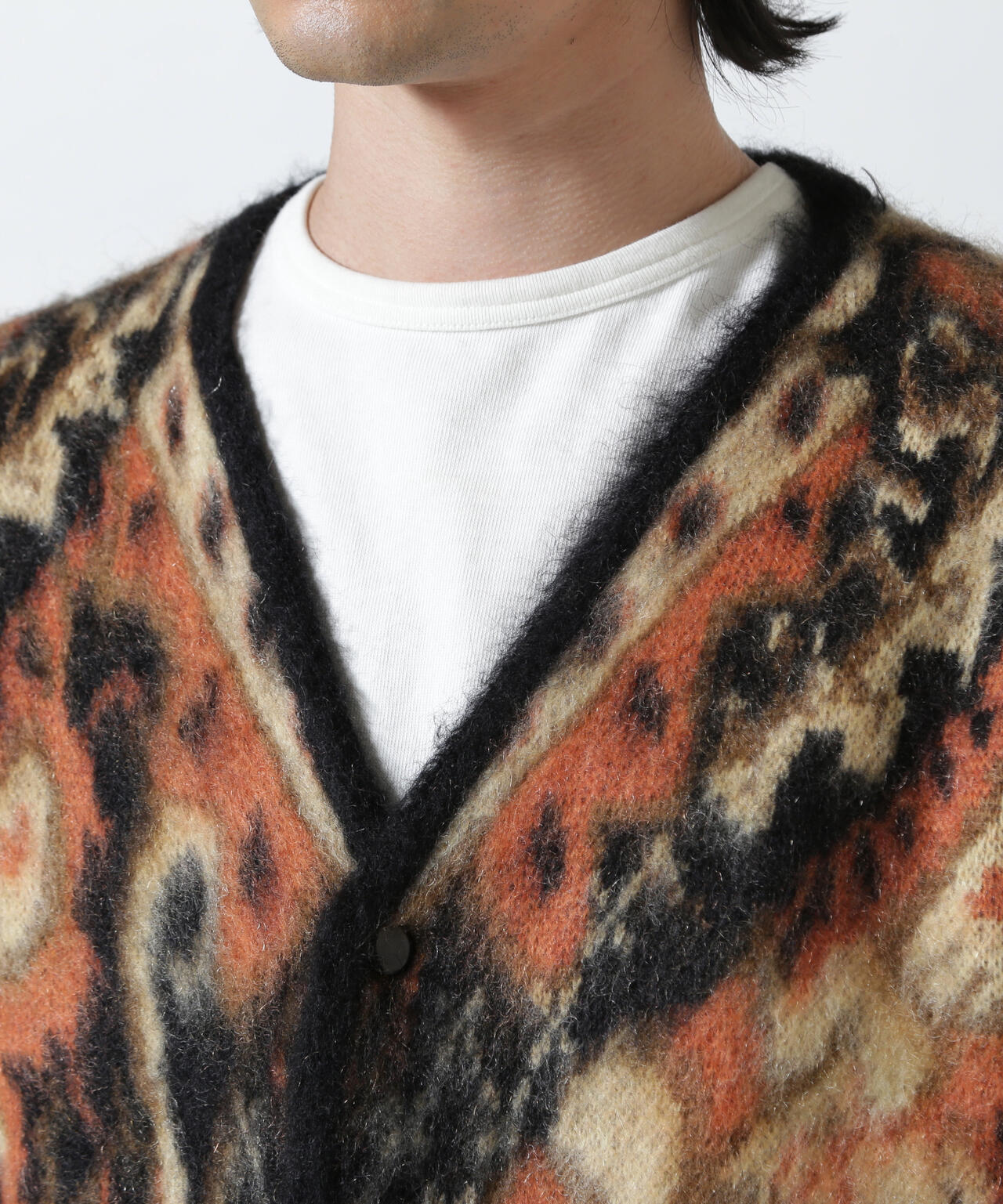 Needles/ニードルズ　Mohair Cardigan - Paisley モヘアカーディガン