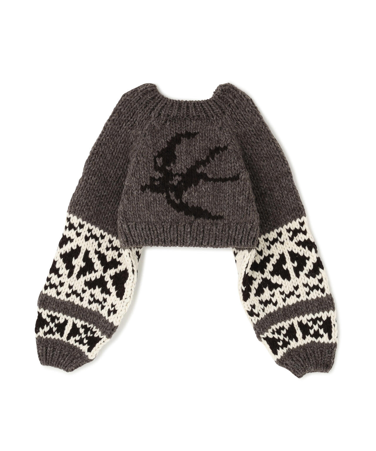 RHODOLIRION/ロドリリオン　Cowichan Knit Bolero カウチンニットボレロ RV1067A