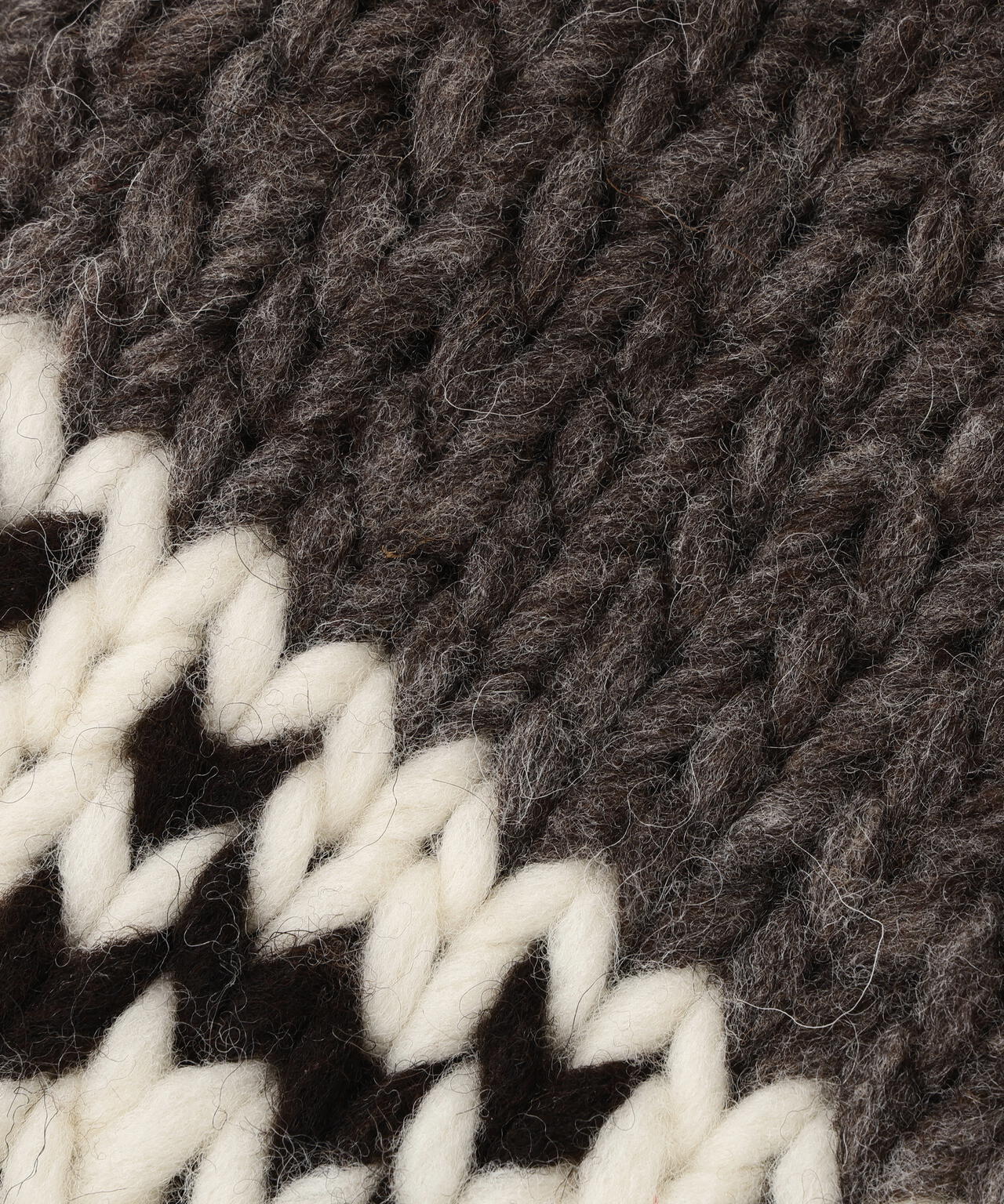 RHODOLIRION/ロドリリオン Cowichan Knit Bolero カウチンニットボレロ