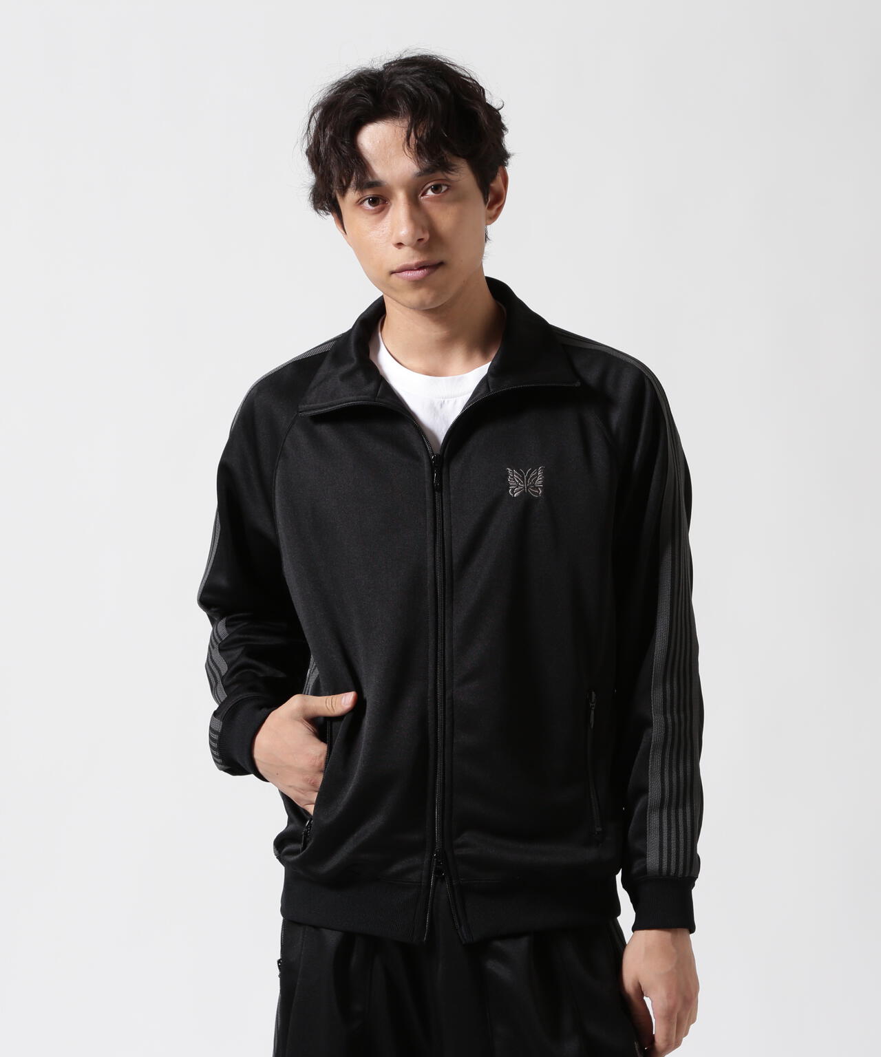 Needles/ニードルズ　別注Track Jacket - Poly Smooth