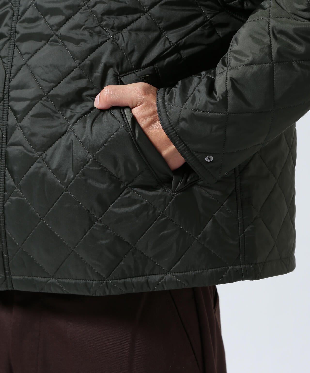 バブアー　キルティング　ブルゾン TRANSPORT / トランスポート】キルティング ブルゾン（ユニセックス