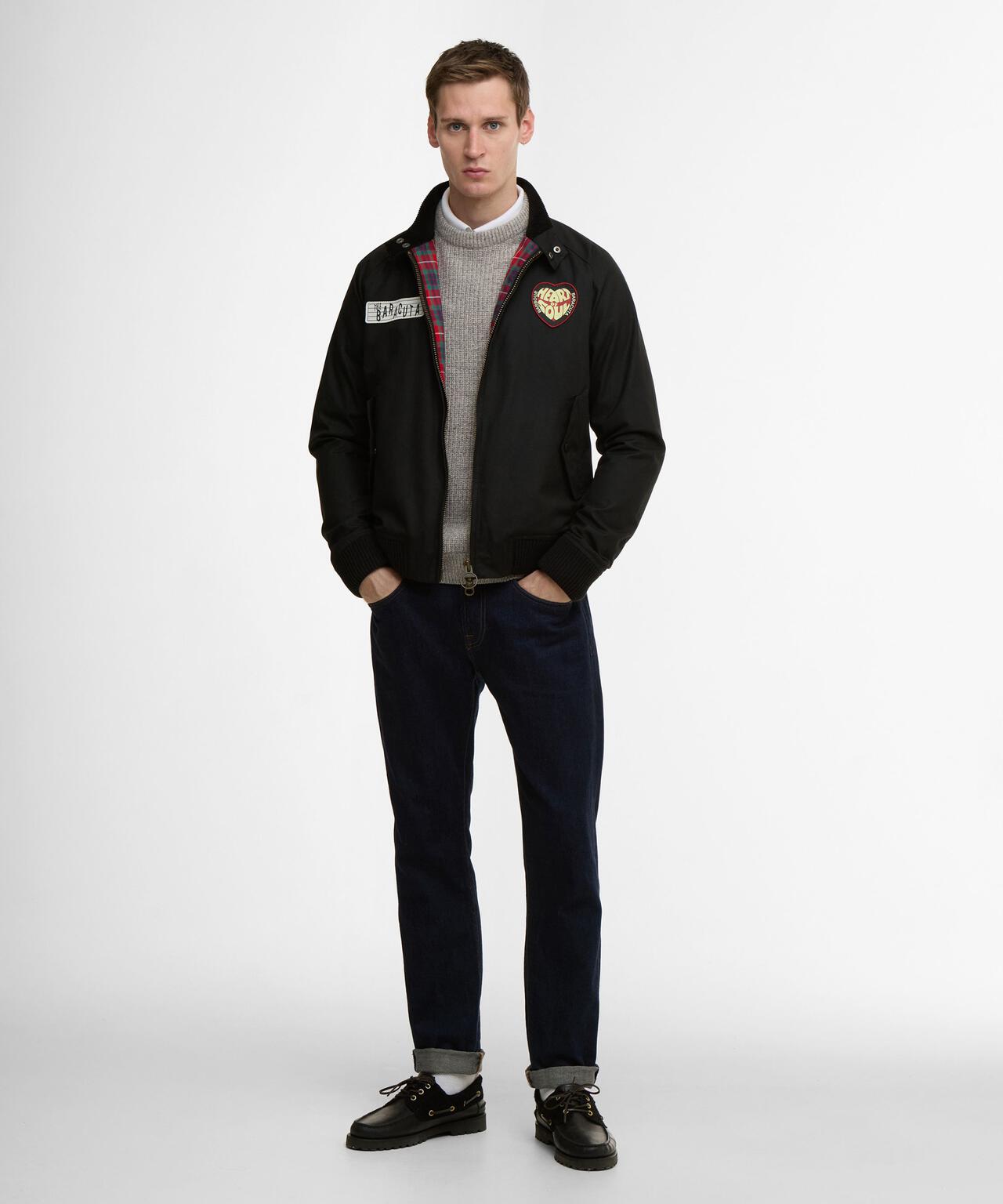 Barbour×Baracuta/バブアー×バラクータ　Badged Porton Wax Jacket ワックス ジャケット