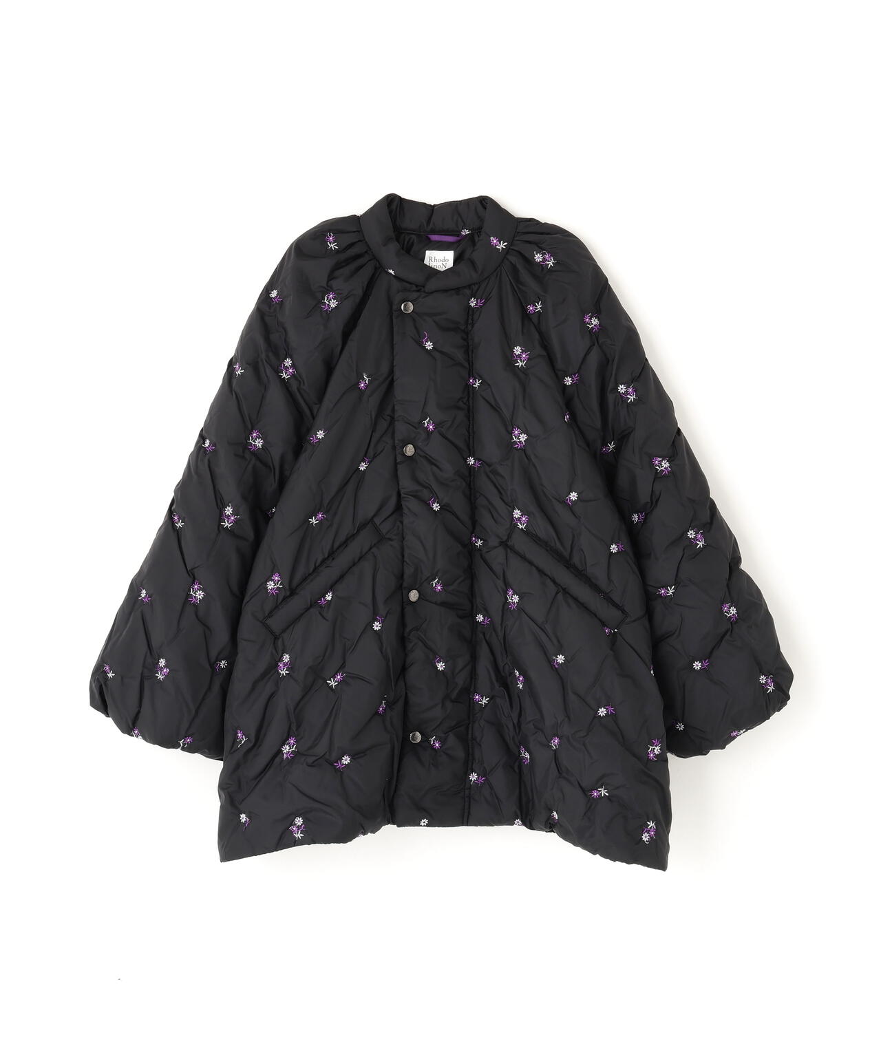 RHODOLIRION/ロドリリオン  Padded Coat - Original Floral Emb. RV1025B