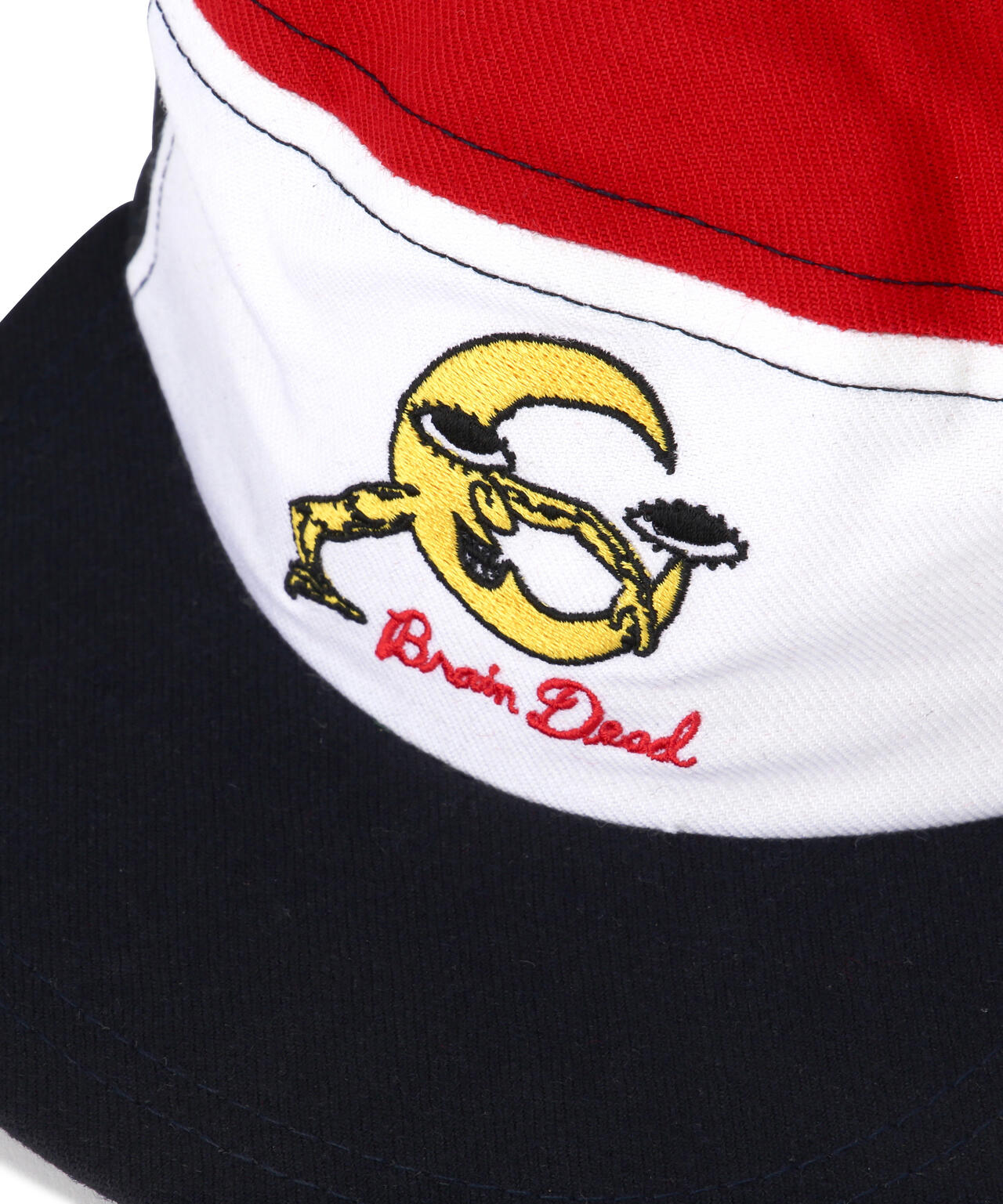 BRAIN DEAD/ブレインデッド　Crescent Curved Front 6 Panel Hat