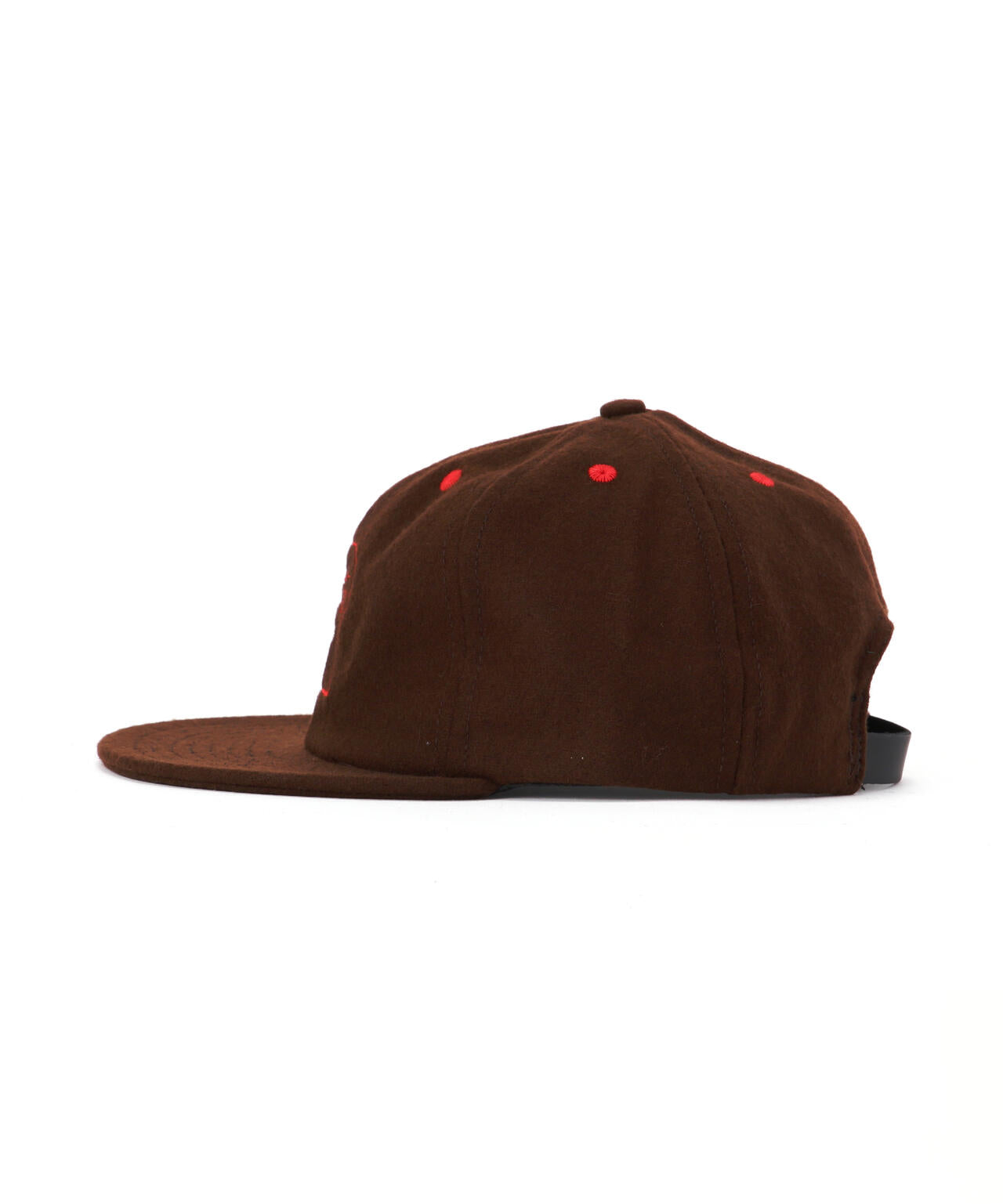 BRAIN DEAD/ブレインデッド FLANNEL LOGOHEAD 6PANEL HAT | BEAVER