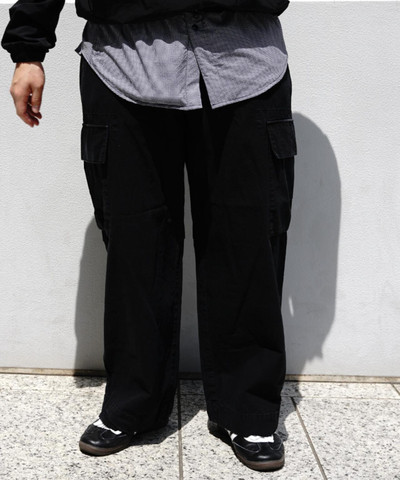 B omnivore/ビーオムニボー　RIPSTOP CARGO PANTS カーゴパンツ