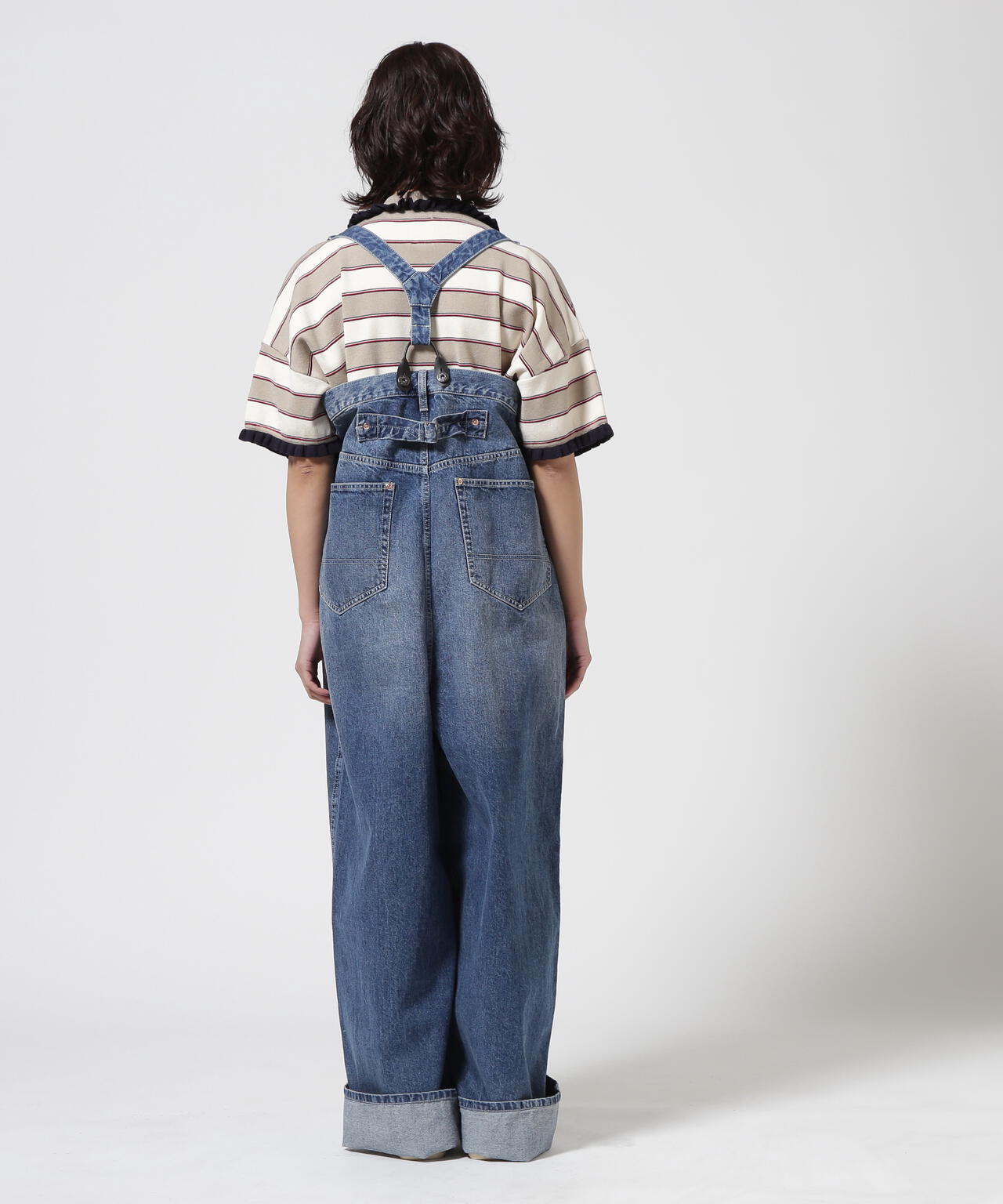 RHODOLIRION/ロドリリオン 5Pockets Suspender Pant-Denim | BEAVER