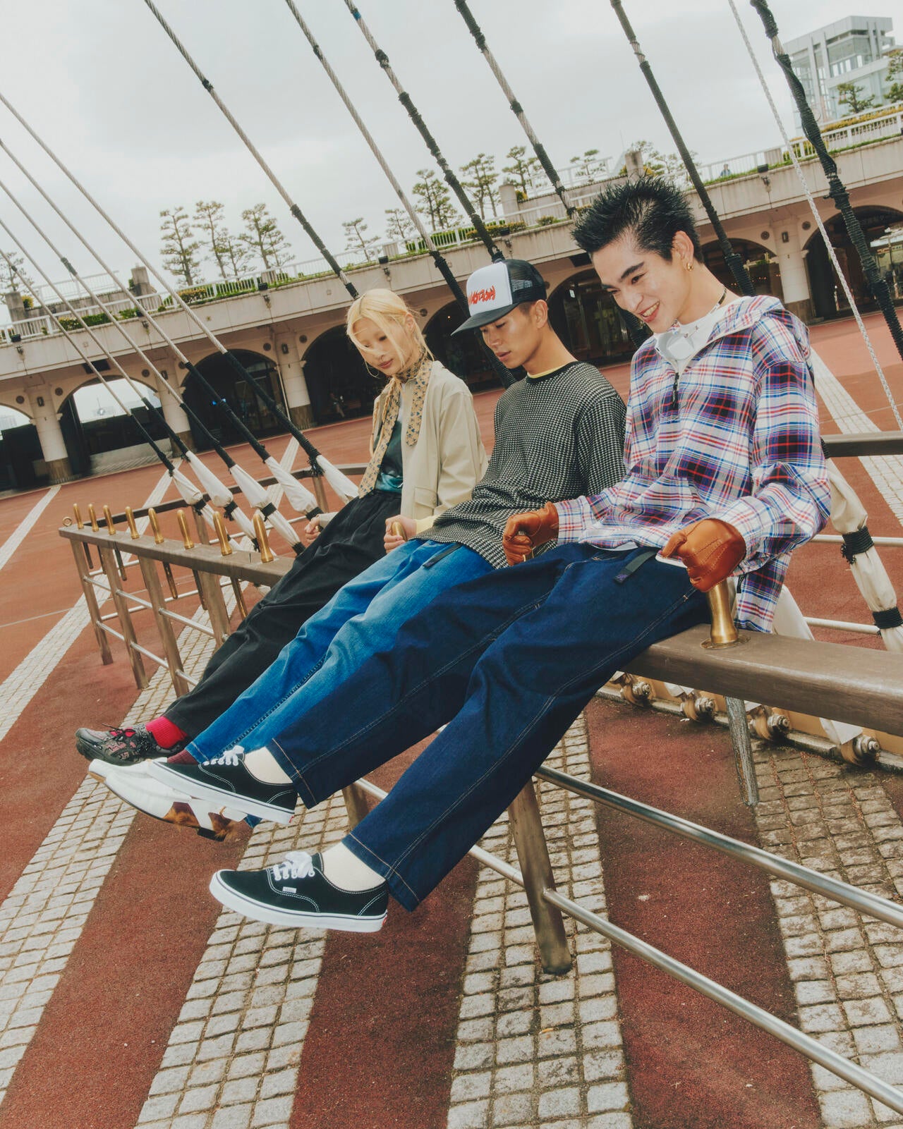 GRAMICCI×BEAVER/グラミチ×ビーバー 別注TUCK TAPERD DENIM PANT