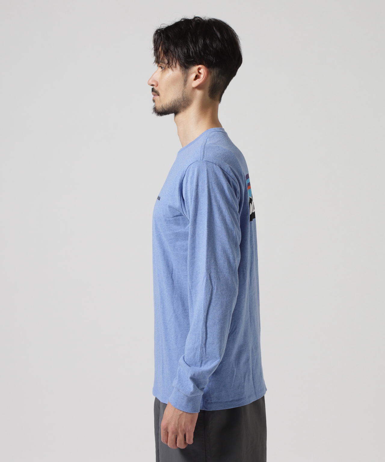Patagonia/パタゴニア メンズ・ロングスリーブ・P-6ロゴ・レスポンシビ