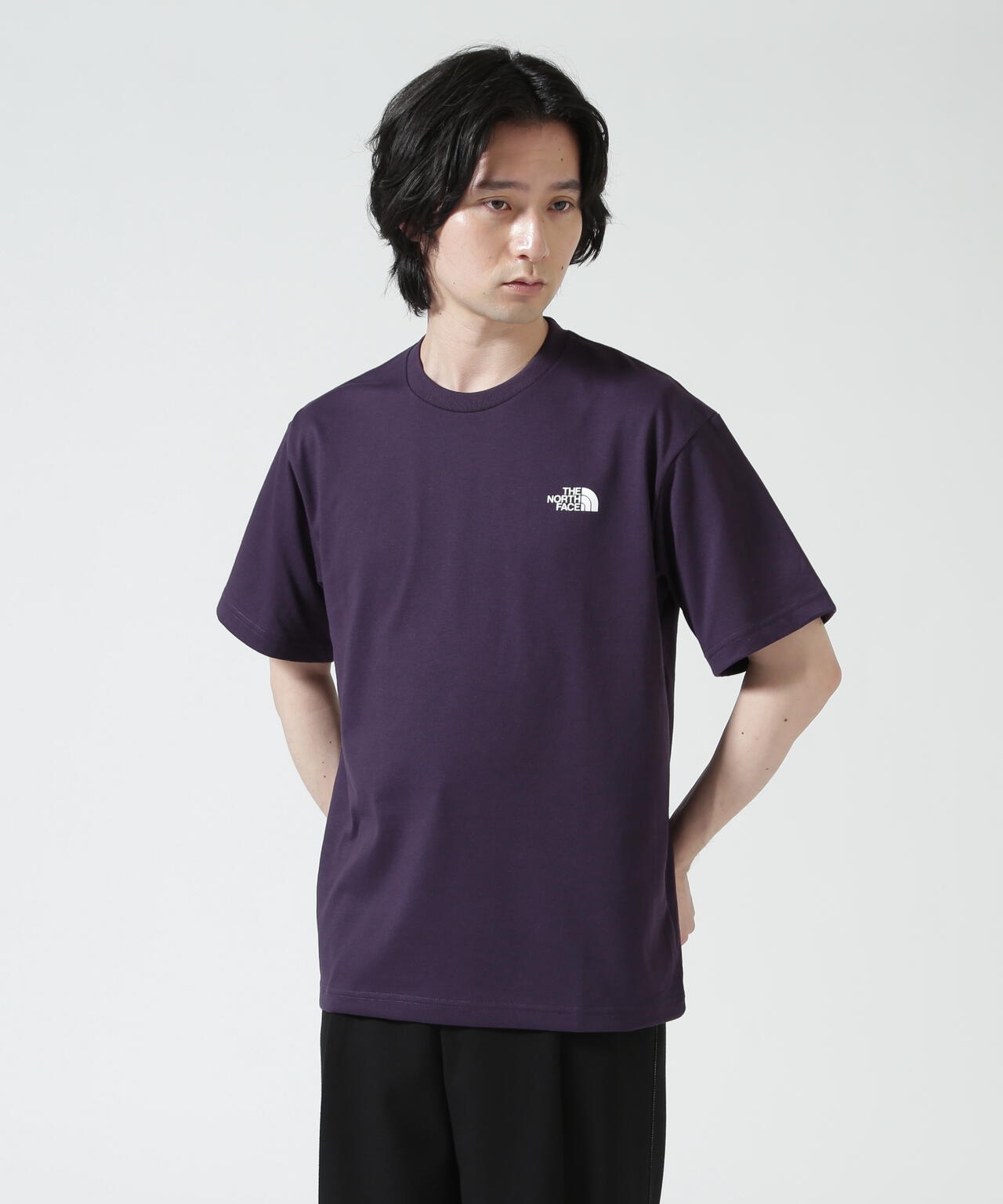 THE NORTH FACE   S/S Bandana Square Logo Tee