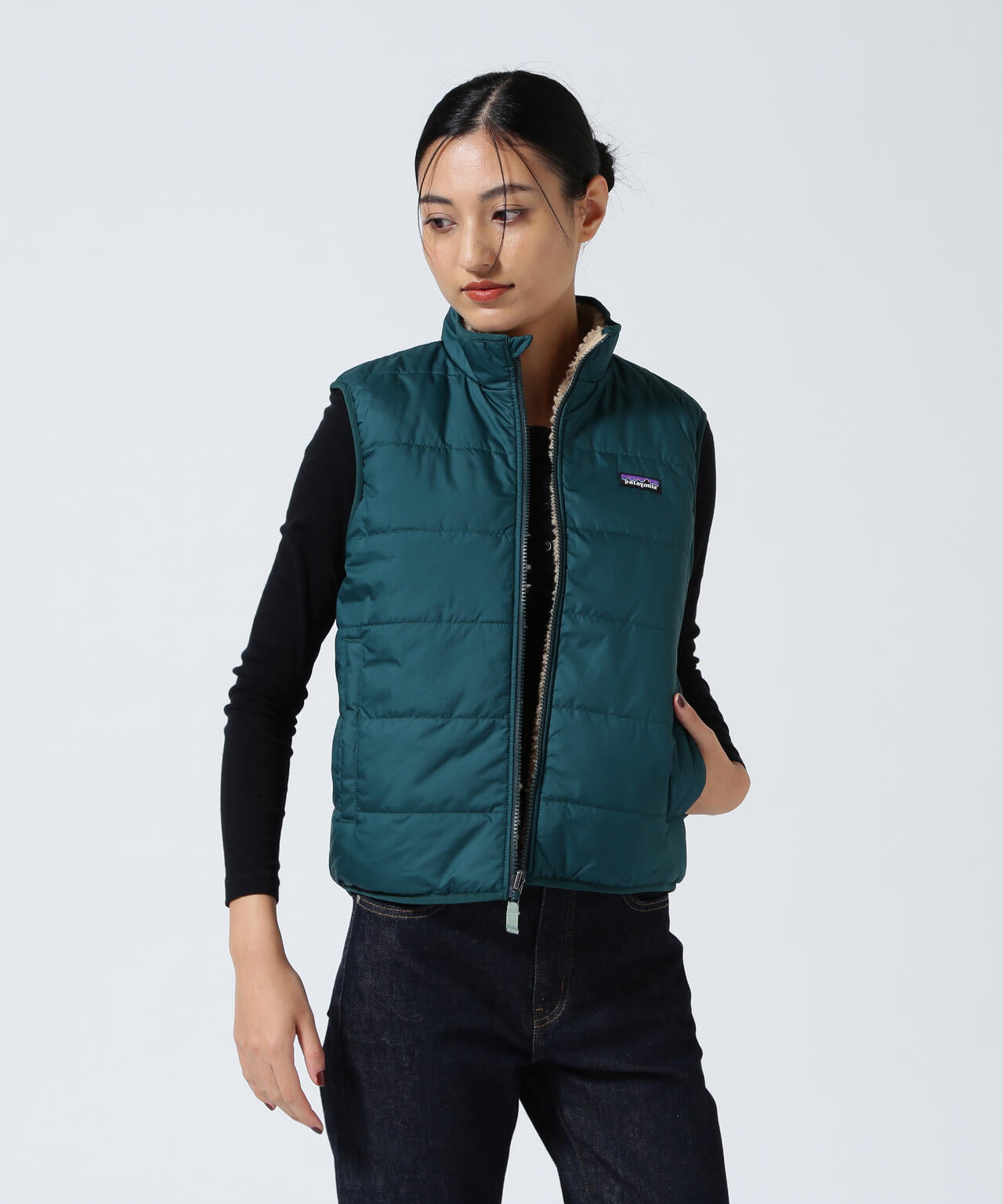 Patagonia/パタゴニア キッズ・リバーシブル・レディ・フレディ