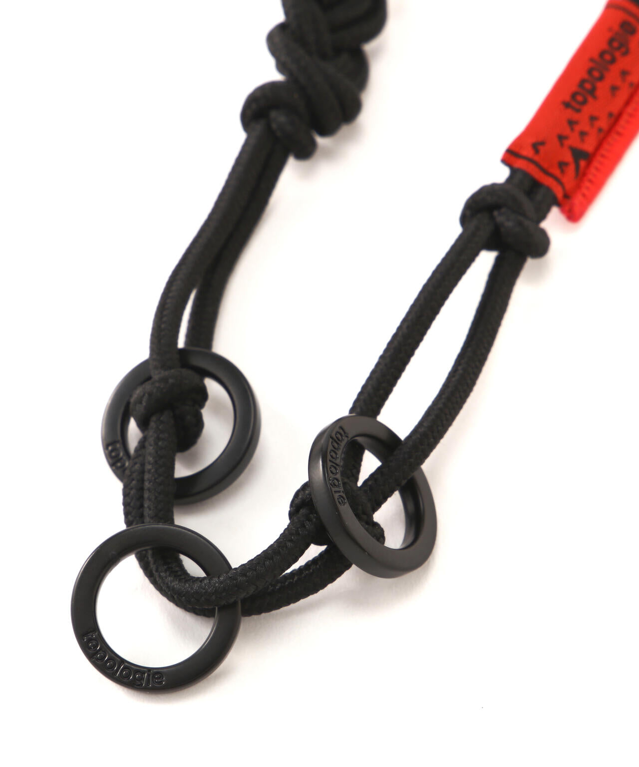 Topologie/トポロジー  Braided Key Chain ブレイデッド キーチェーン