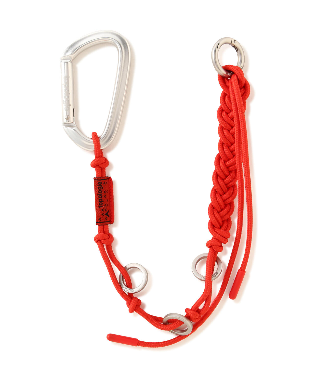 Topologie/トポロジー Braided Key Chain ブレイデッド キー