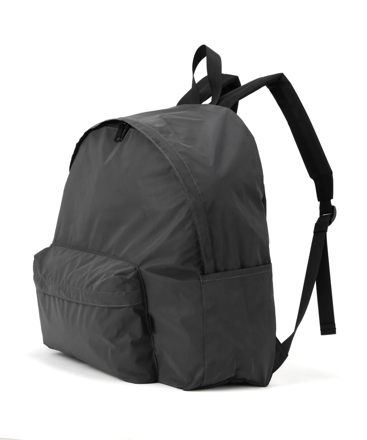 PACKING/パッキング　BLACK REFLECTIVE BACKPACK