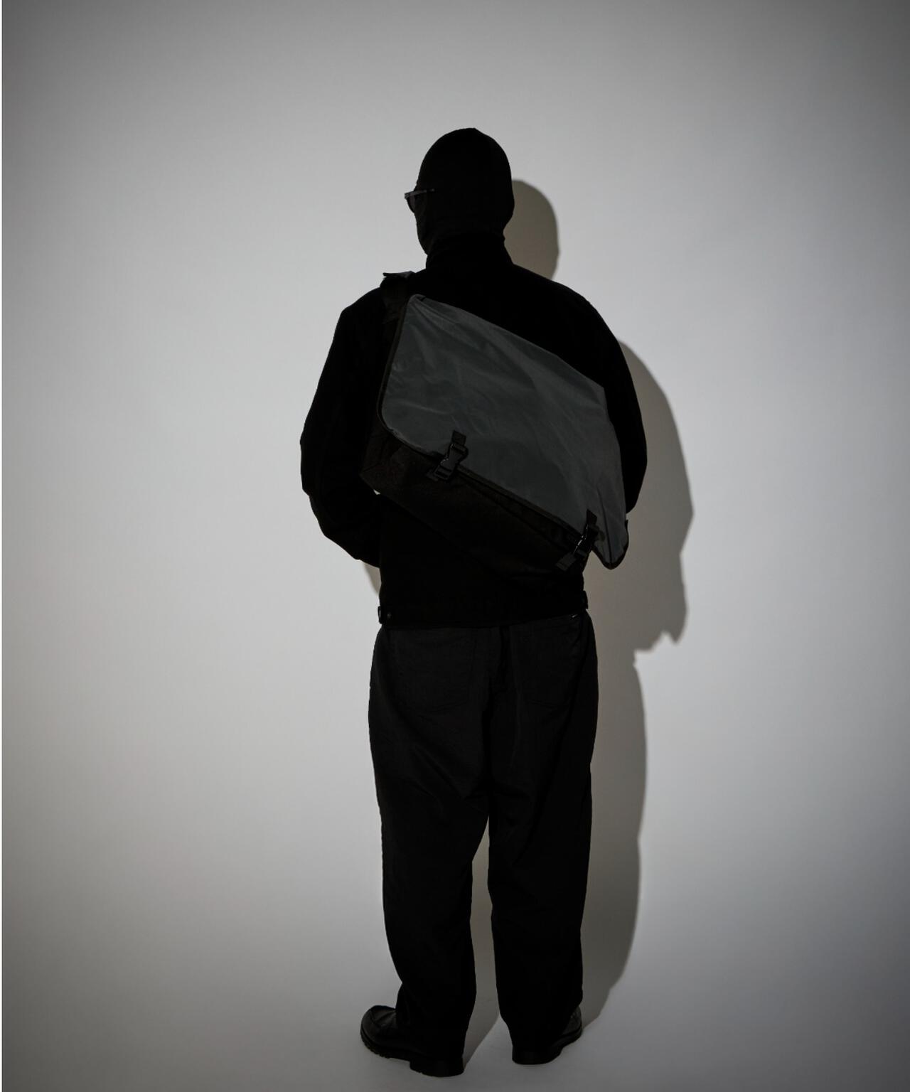 PACKING|パッキング|BLACK REFLECTIVE MESSENGER|リフレクター|メッセンジャー|