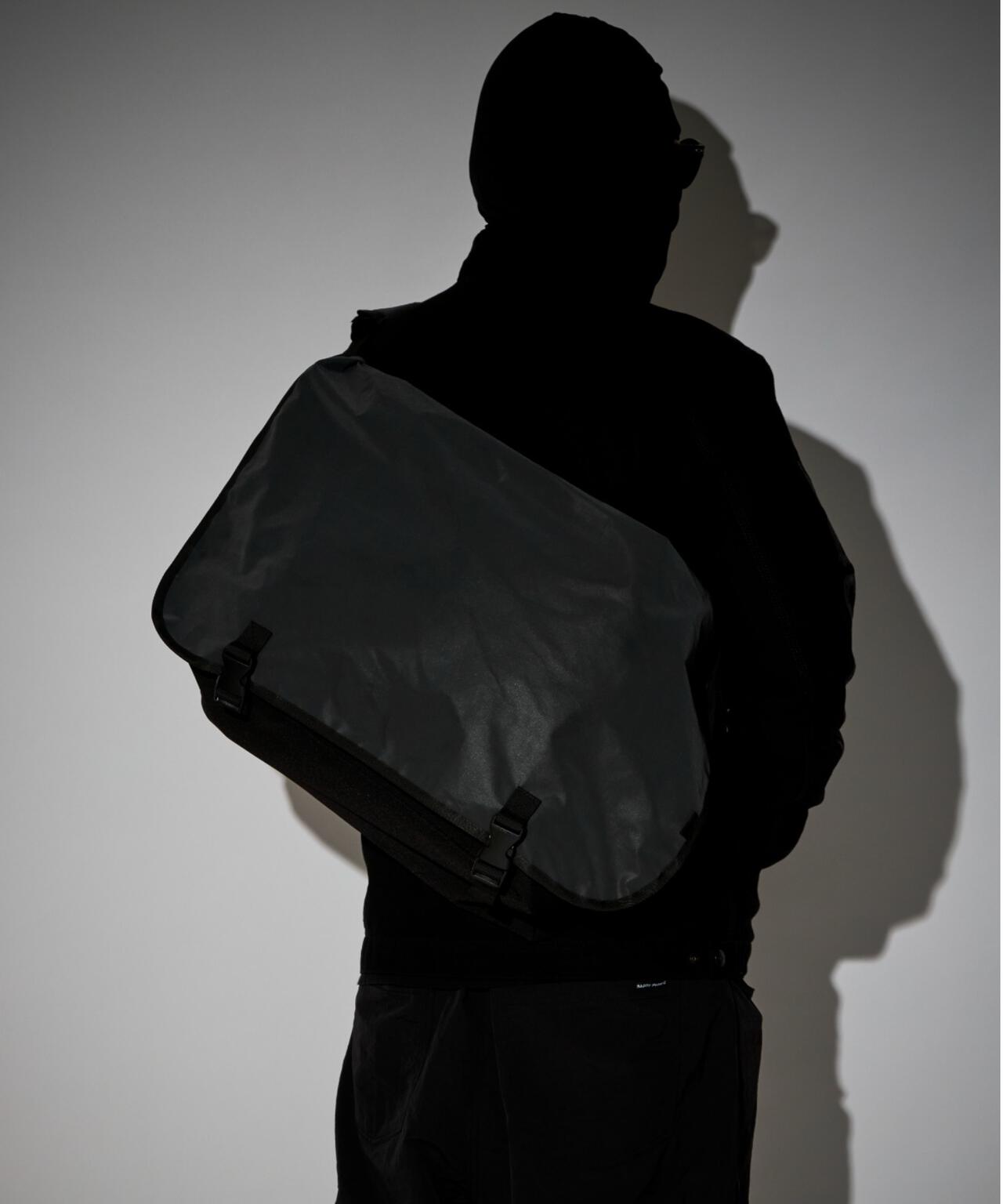 PACKING|パッキング|BLACK REFLECTIVE MESSENGER|リフレクター|メッセンジャー|