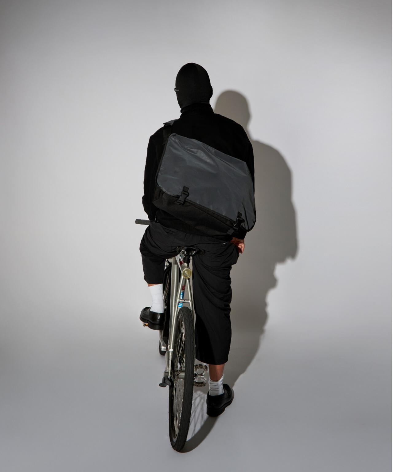 PACKING|パッキング|BLACK REFLECTIVE MESSENGER|リフレクター