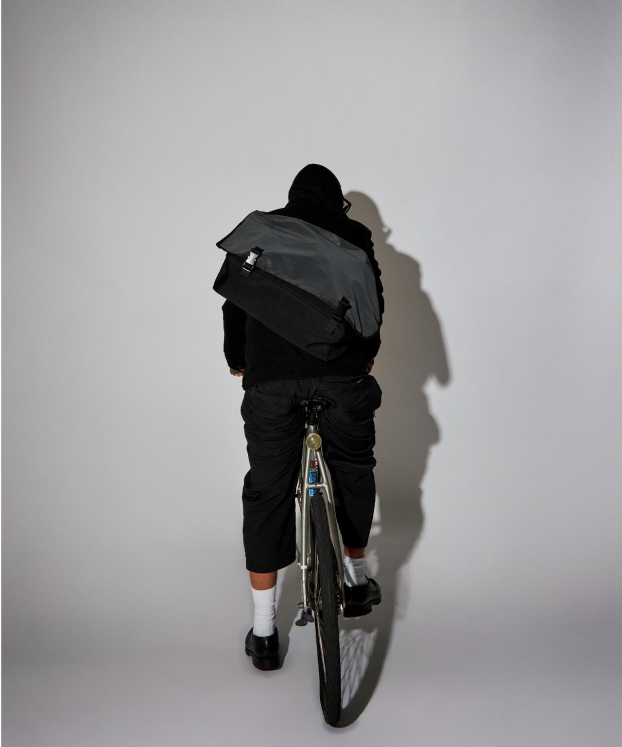 PACKING|パッキング|BLACK REFLECTIVE MESSENGER|リフレクター|メッセンジャー|