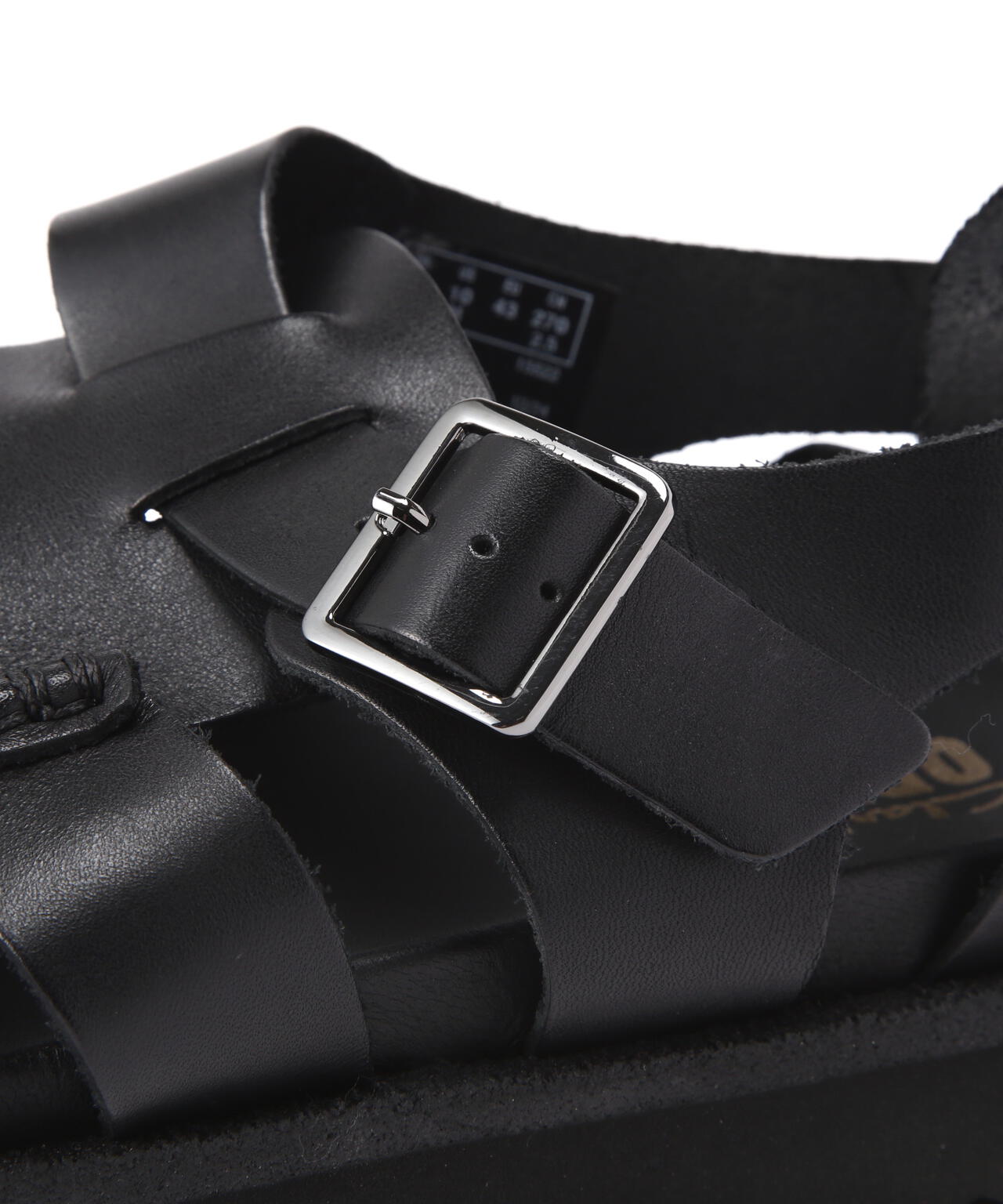 CLARKS/クラークス Meare Buckle メンズメアバックル （ブラックレザー