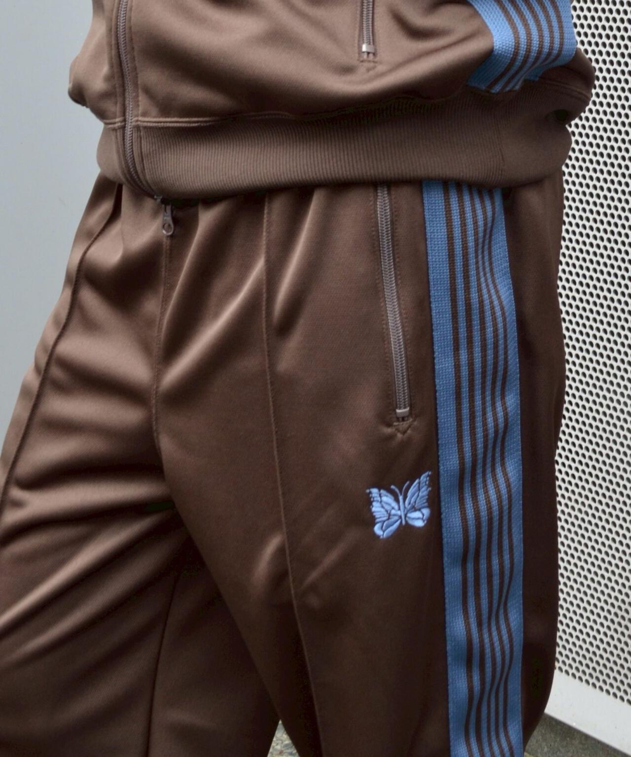 Needles トラックパンツ　ブラウン　別注BEAVER Needles/ニードルズ 別注Track Pant - Poly Smooth | BEAVER（ビーバー