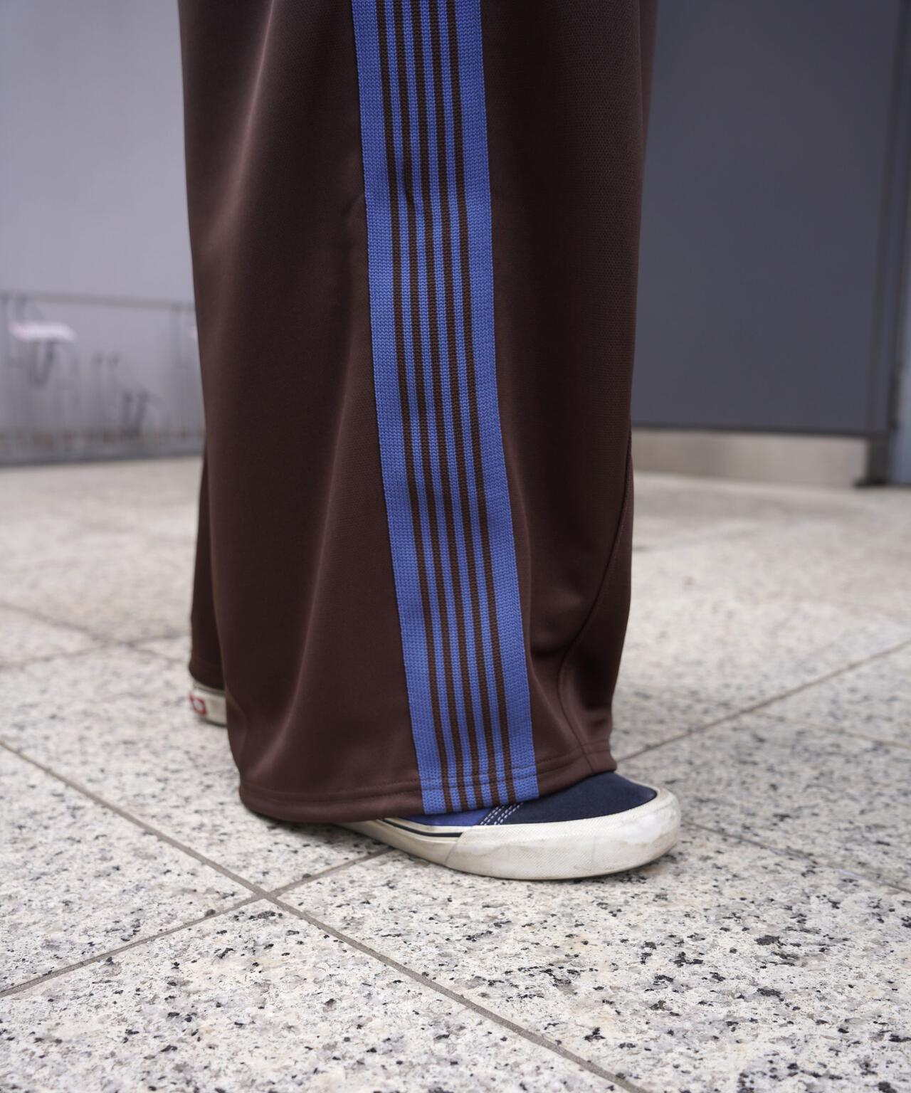 Needles スポーツパンツ S 茶色/青 BEAMS（ビームス）【別注】NEEDLES / Track Pants（パンツ スポーツ