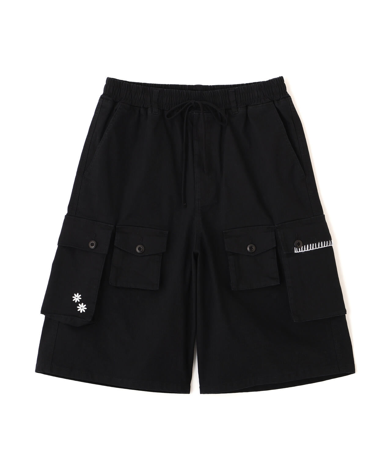B omnivore/ビーオムニボー　HAND STITCH CARGO SHORTS