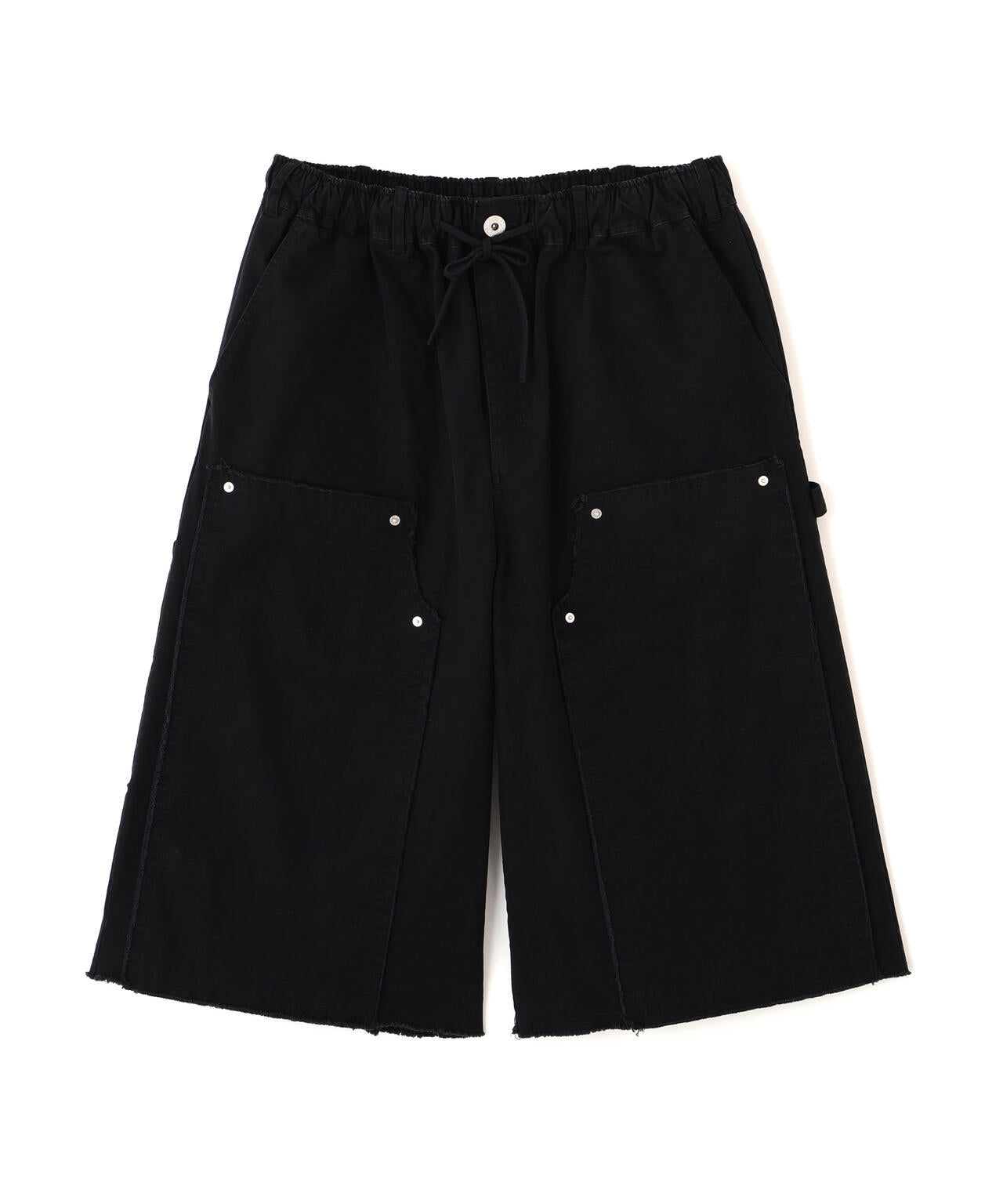 B omnivore/ビーオムニボー W KNEE SHORTS RIP STOP ダブルニー