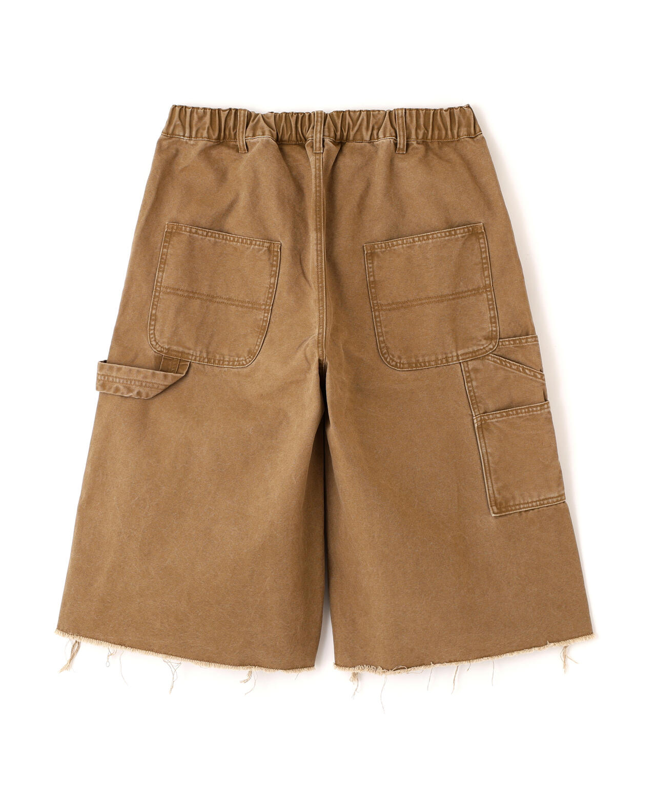 B omnivore/ビーオムニボー W KNEE SHORTS DUCK ダブルニーショーツ