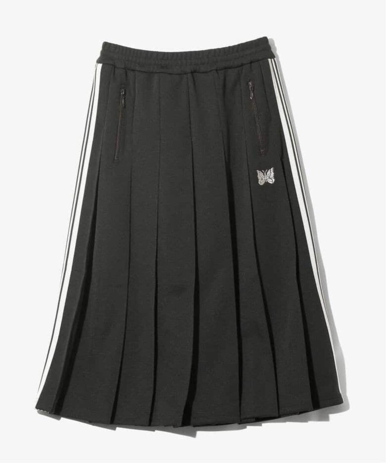 Needles/ニードルズ Pleated Track Skirt - Poly Smooth | BEAVER